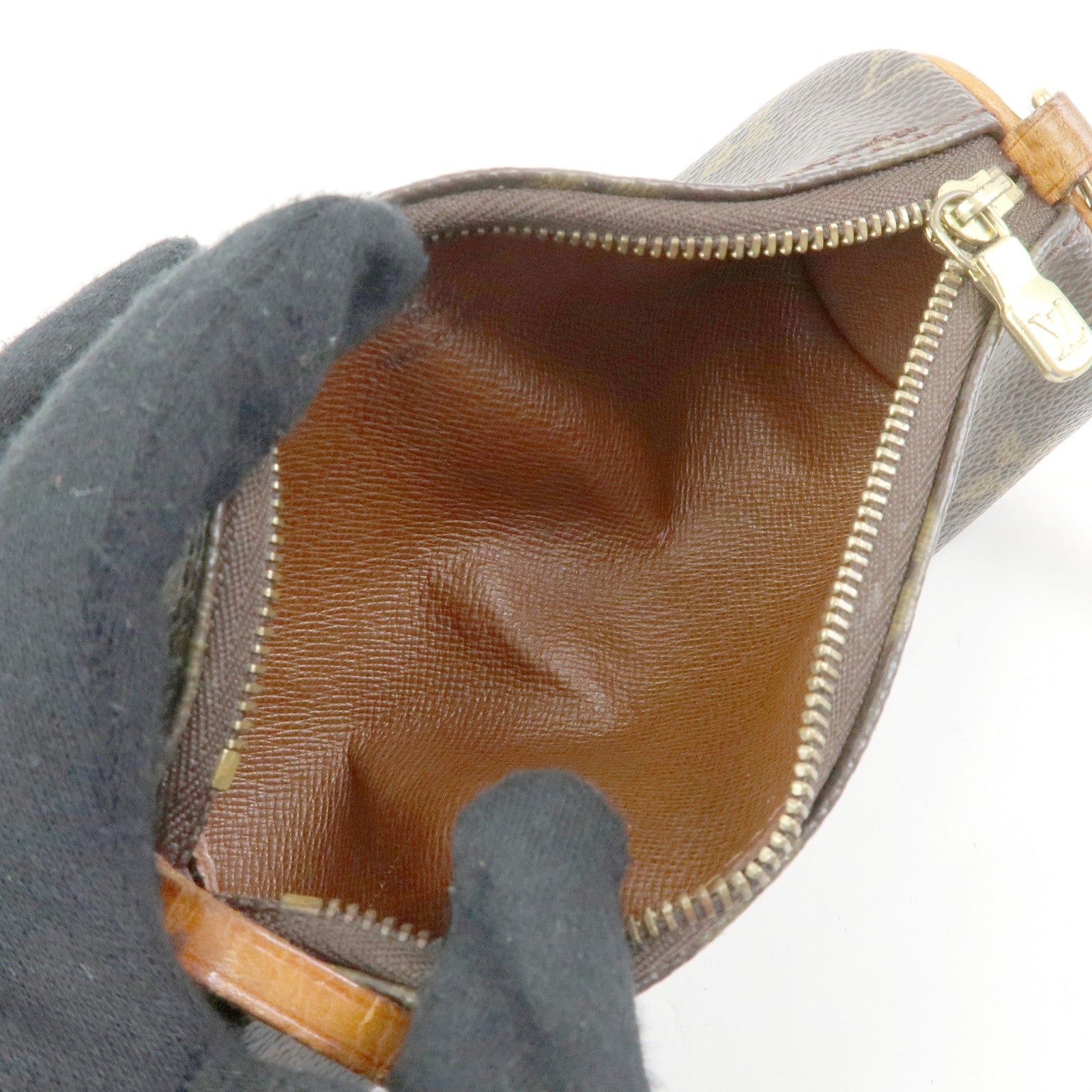 Louis Vuitton Monogram Mini Pouch for Papillon Bag Brown
