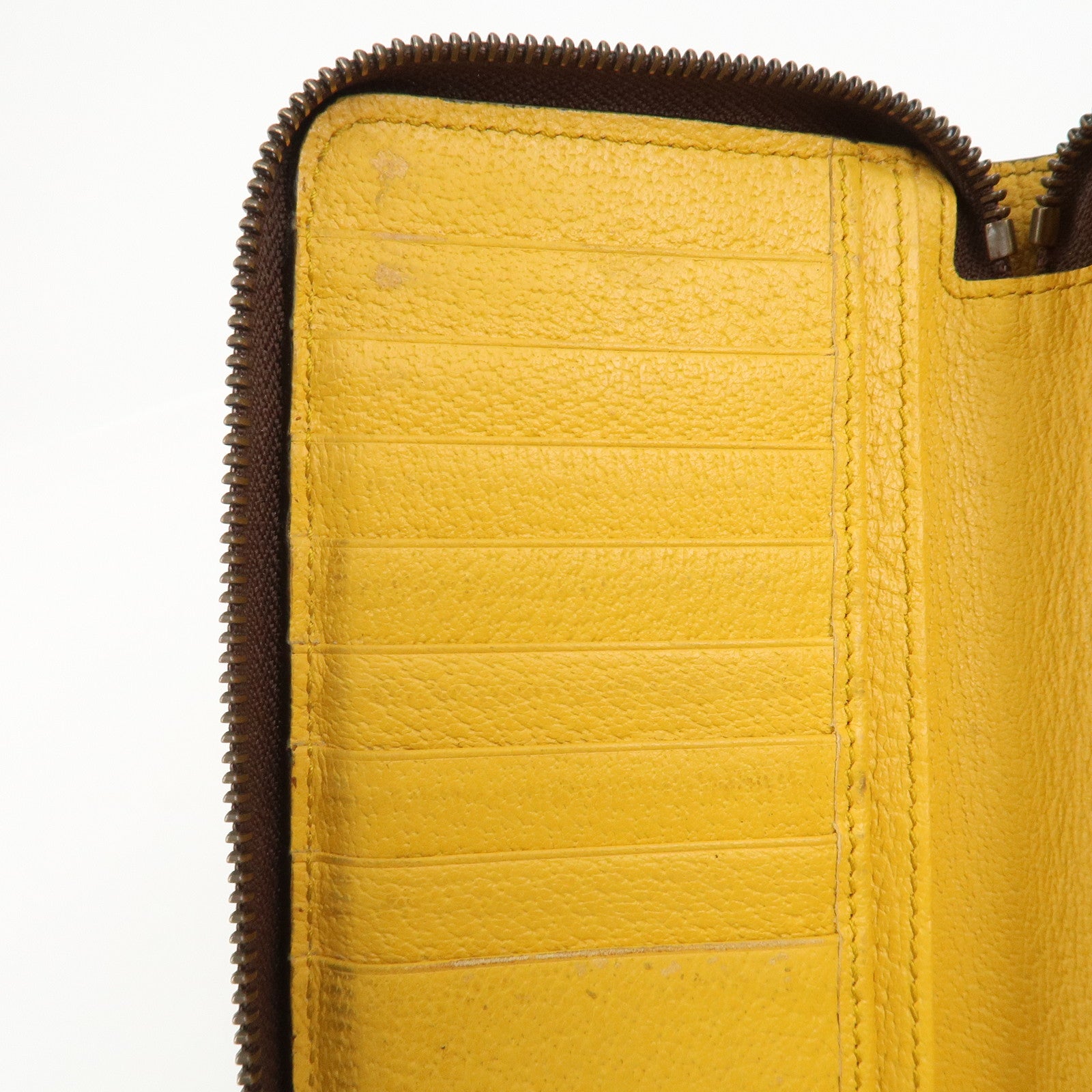 GUCCI Neo Vintage GG Supreme Round Zippy Long Wallet Beige 473953