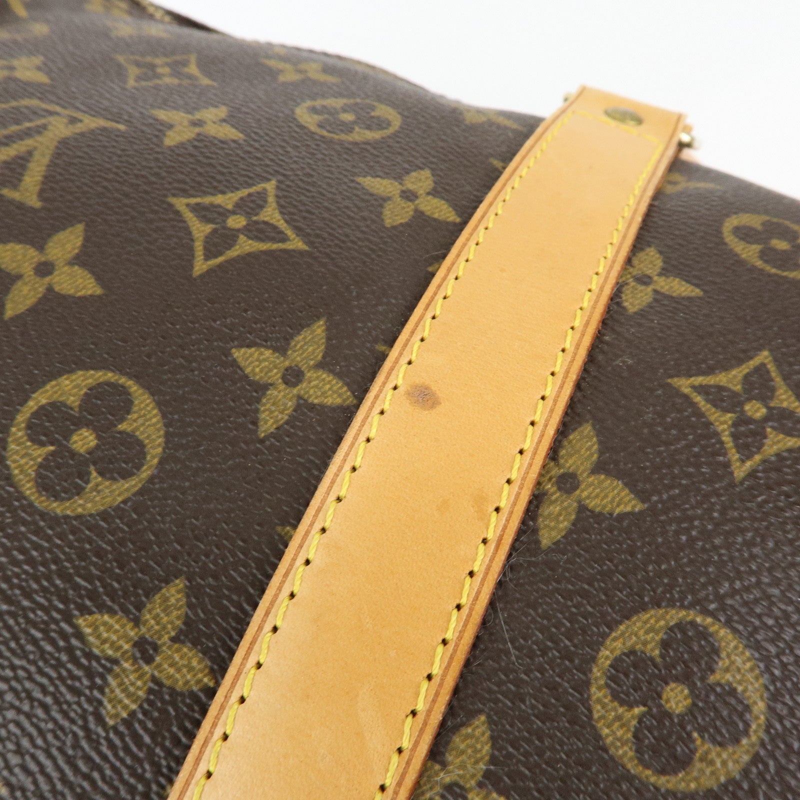 Louis Vuitton Monogram Keep All Bandouliere 60 Boston Bag M41412