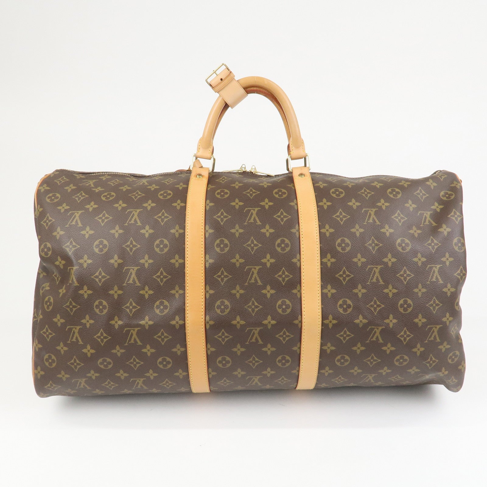 Louis Vuitton Monogram Keep All Bandouliere 60 Boston Bag M41412