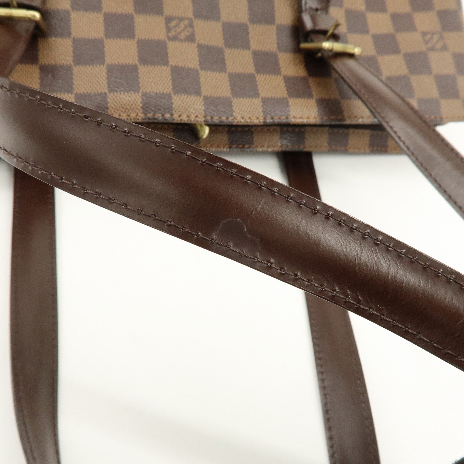 Louis Vuitton Damier Ebene Chelsea Canvas Shoulder Bag N51119