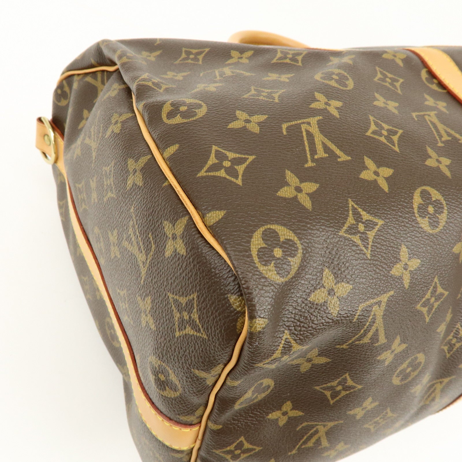 Louis Vuitton Monogram Keep All Bandouliere 50 Boston Bag M41416