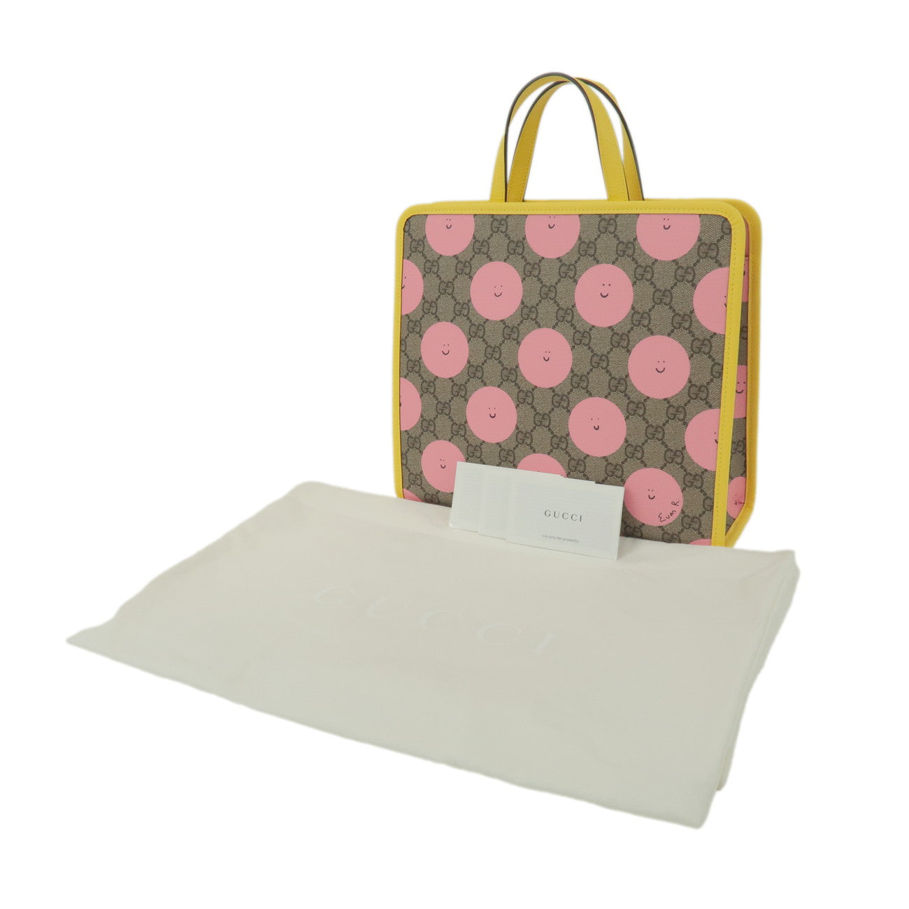 GUCCI Chldren's Euan Roberts GG Supreme Leather Tote Bag 605614