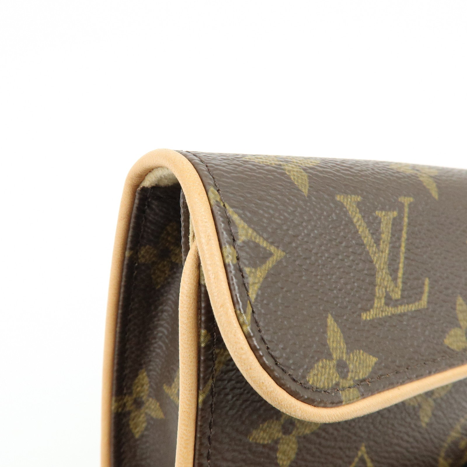 Louis Vuitton Monogram Pochette Florentine Waist Bag Brown M51855