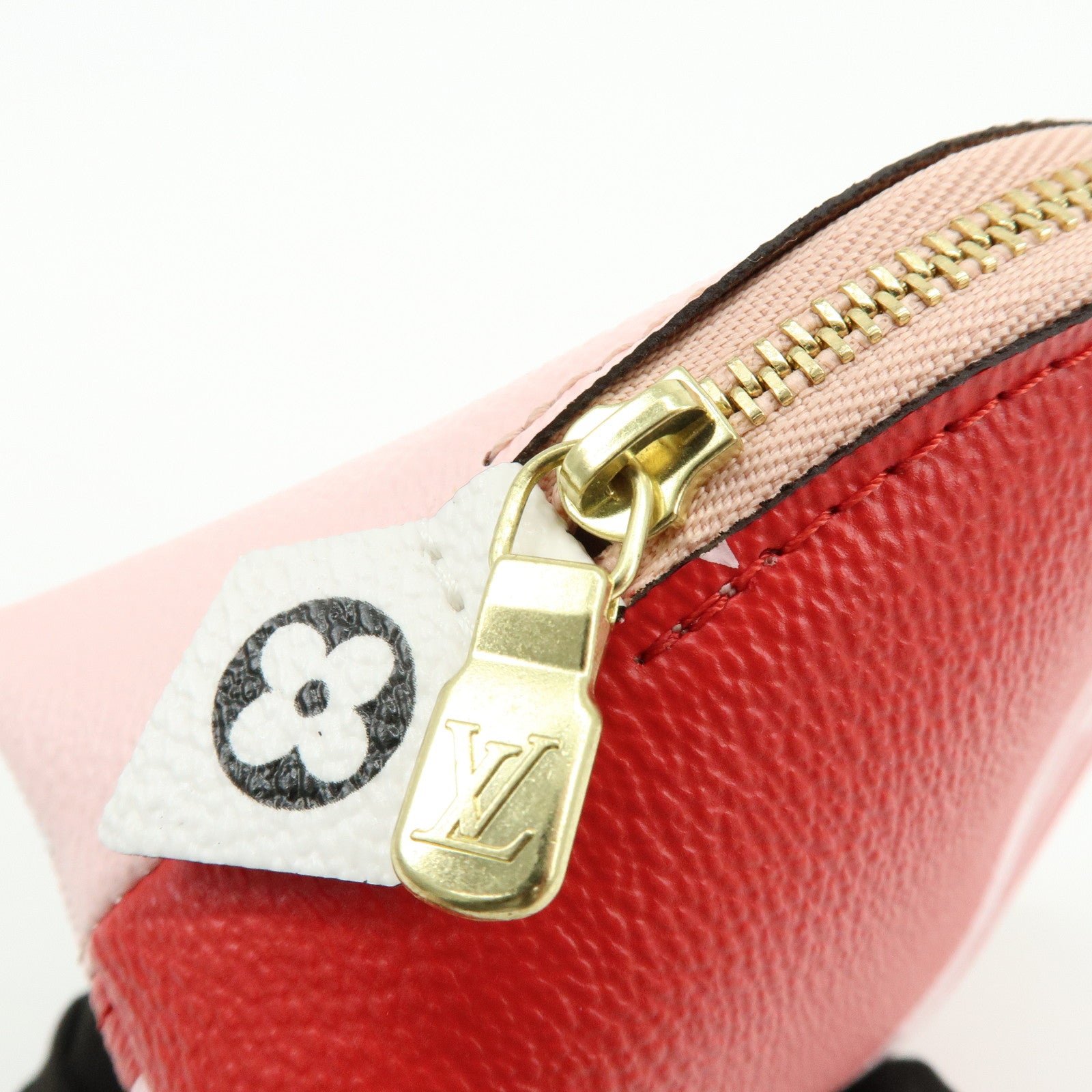 Louis Vuitton Monogram Giant Pochette Cosmetic PM Rouge M67694
