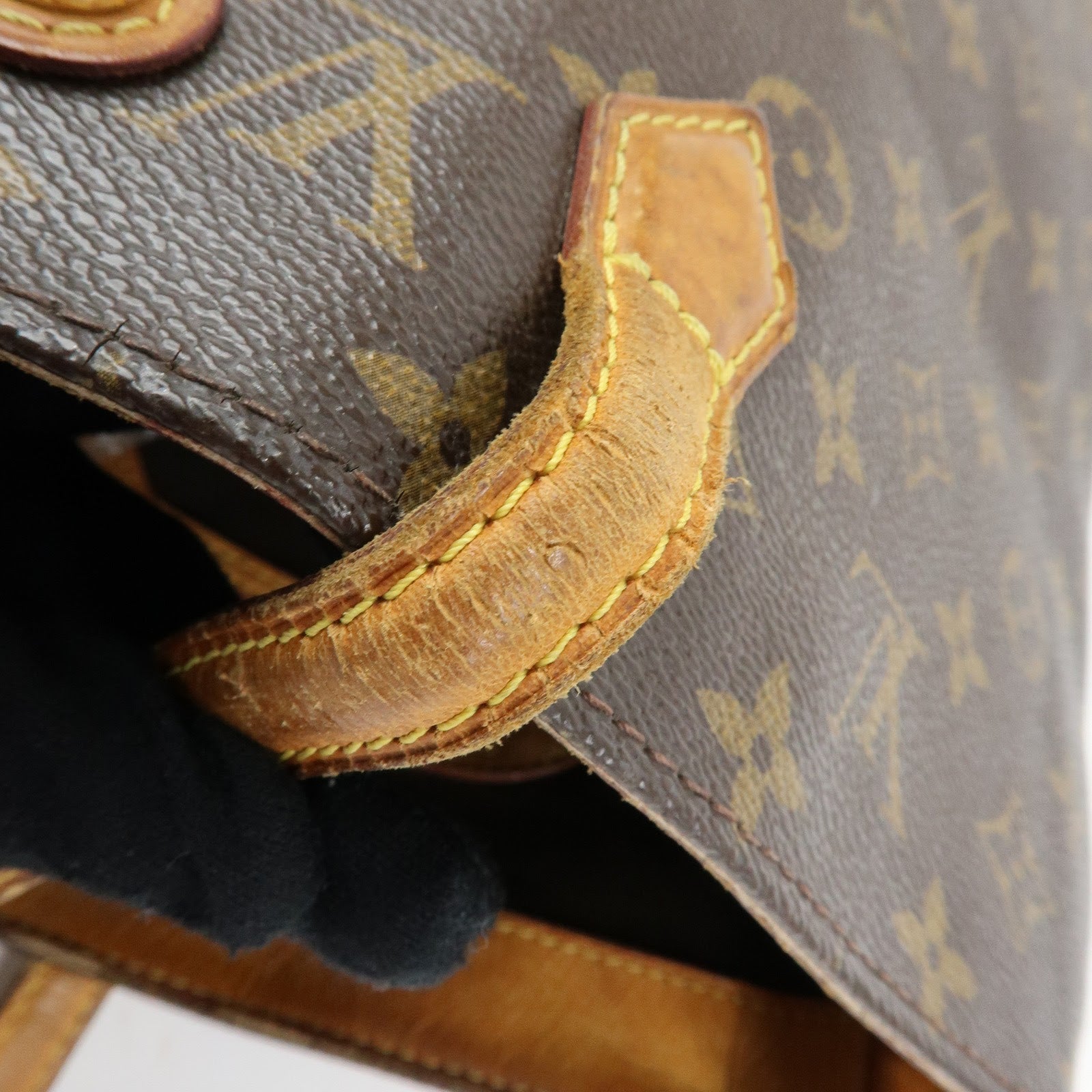 Louis Vuitton Monogram Wilshire MM Tote Bag Brown M45644