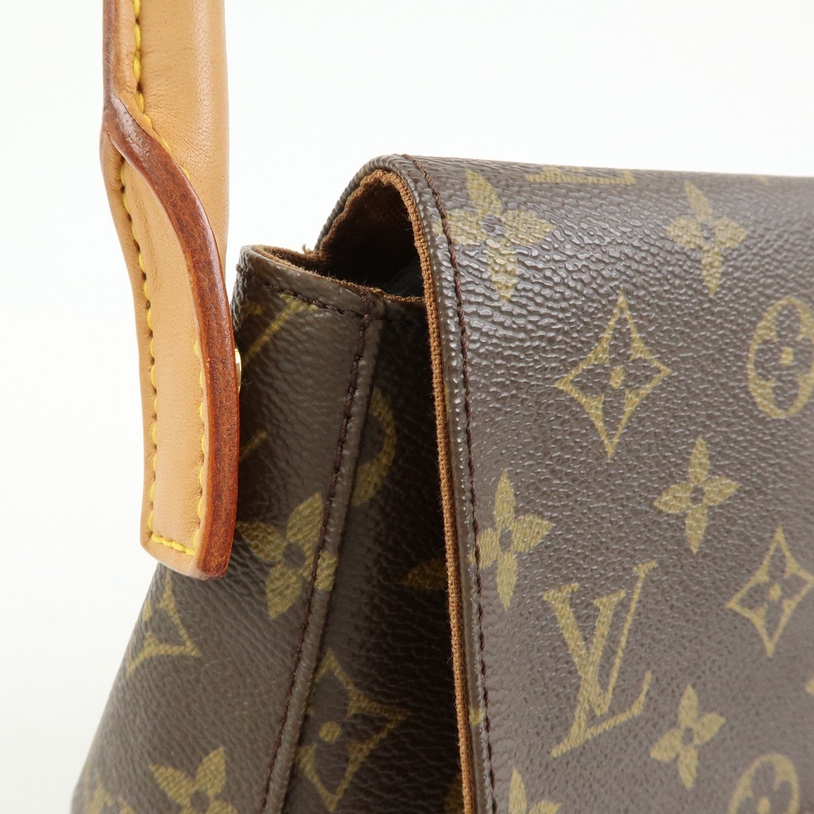 Louis Vuitton Monogram Mini Looping Shoulder Bag Brown M51147