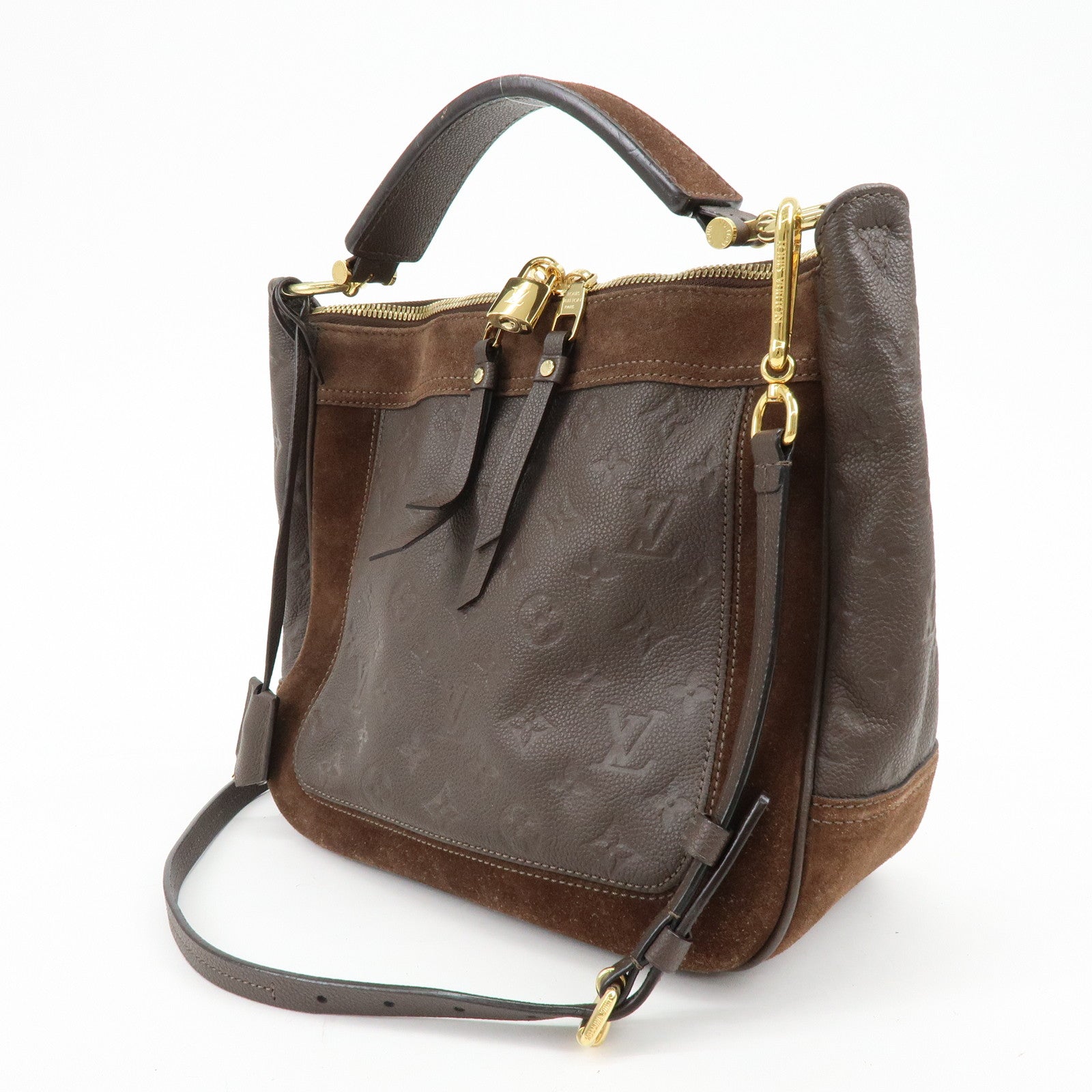 Louis Vuitton Monogram Empreinte Audacieuse PM Hand Bag M94175