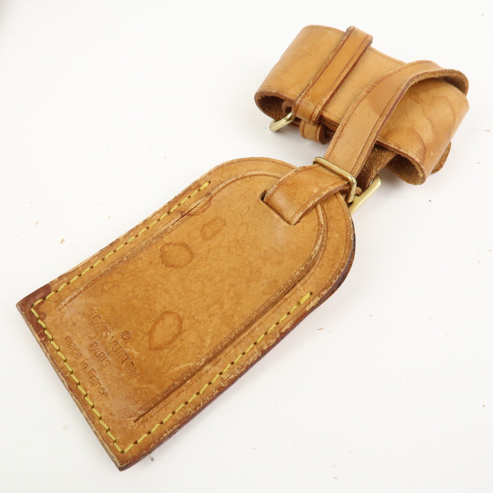 Louis Vuitton Set Of 20 Leather Name Tag & Poignet