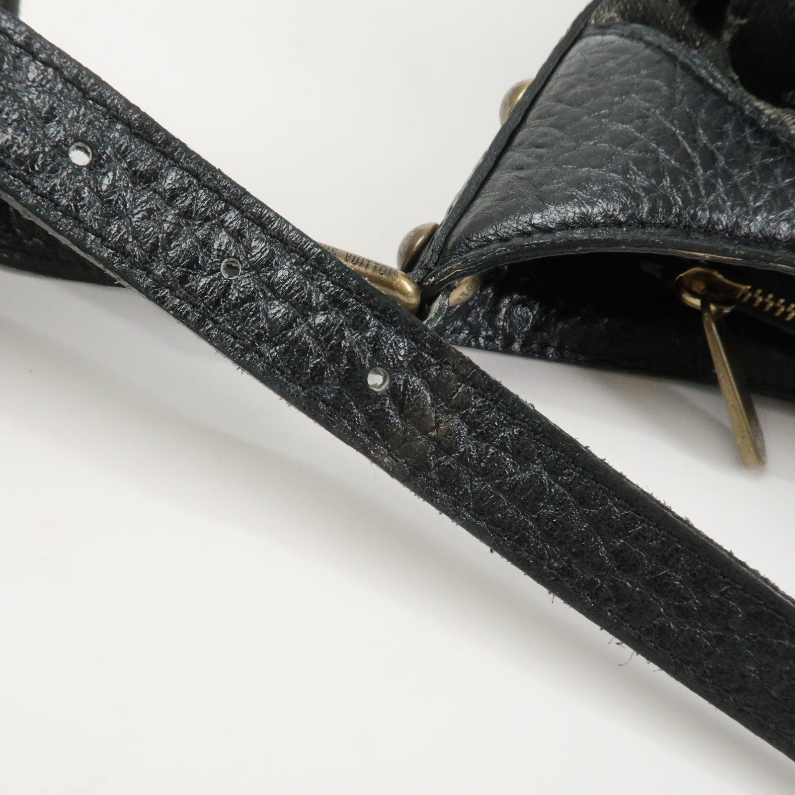 Louis Vuitton Monogram Denim Monogram denim   Leather XS Style