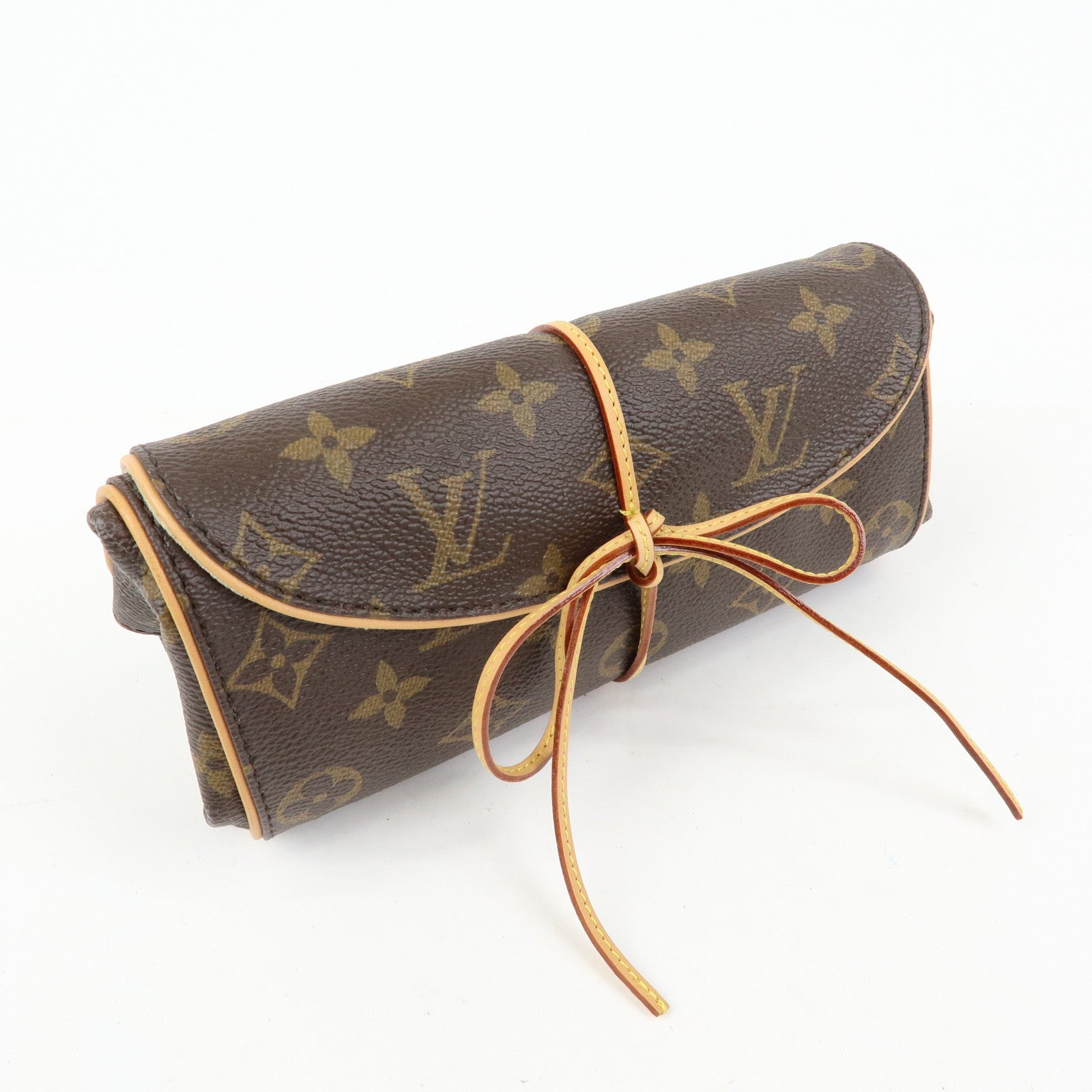 Louis Vuitton Monogram Trousse Bijoux Pliable Jewelry Case M47837