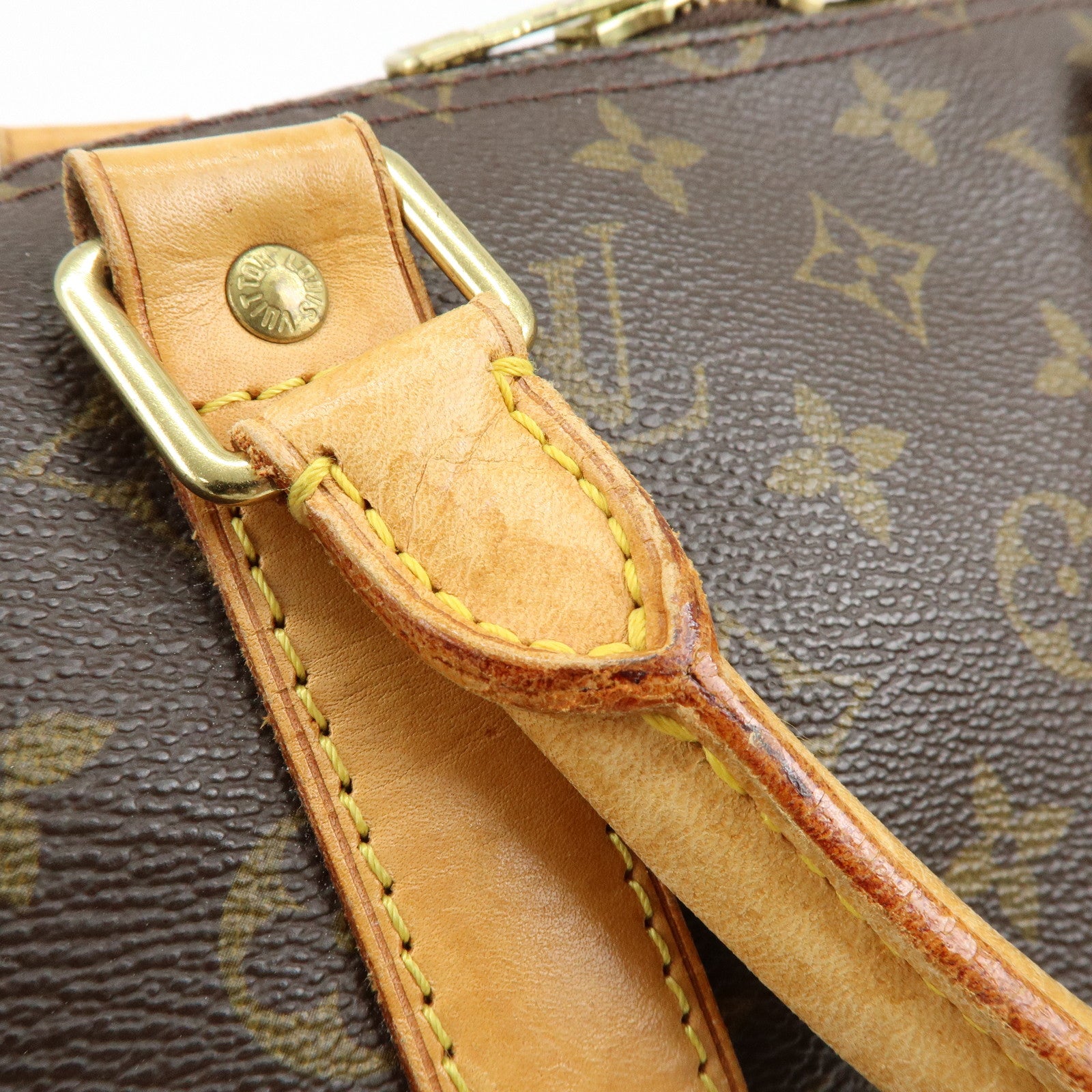 Louis Vuitton Monogram Keep All Bandouliere 50 Boston Bag M41416