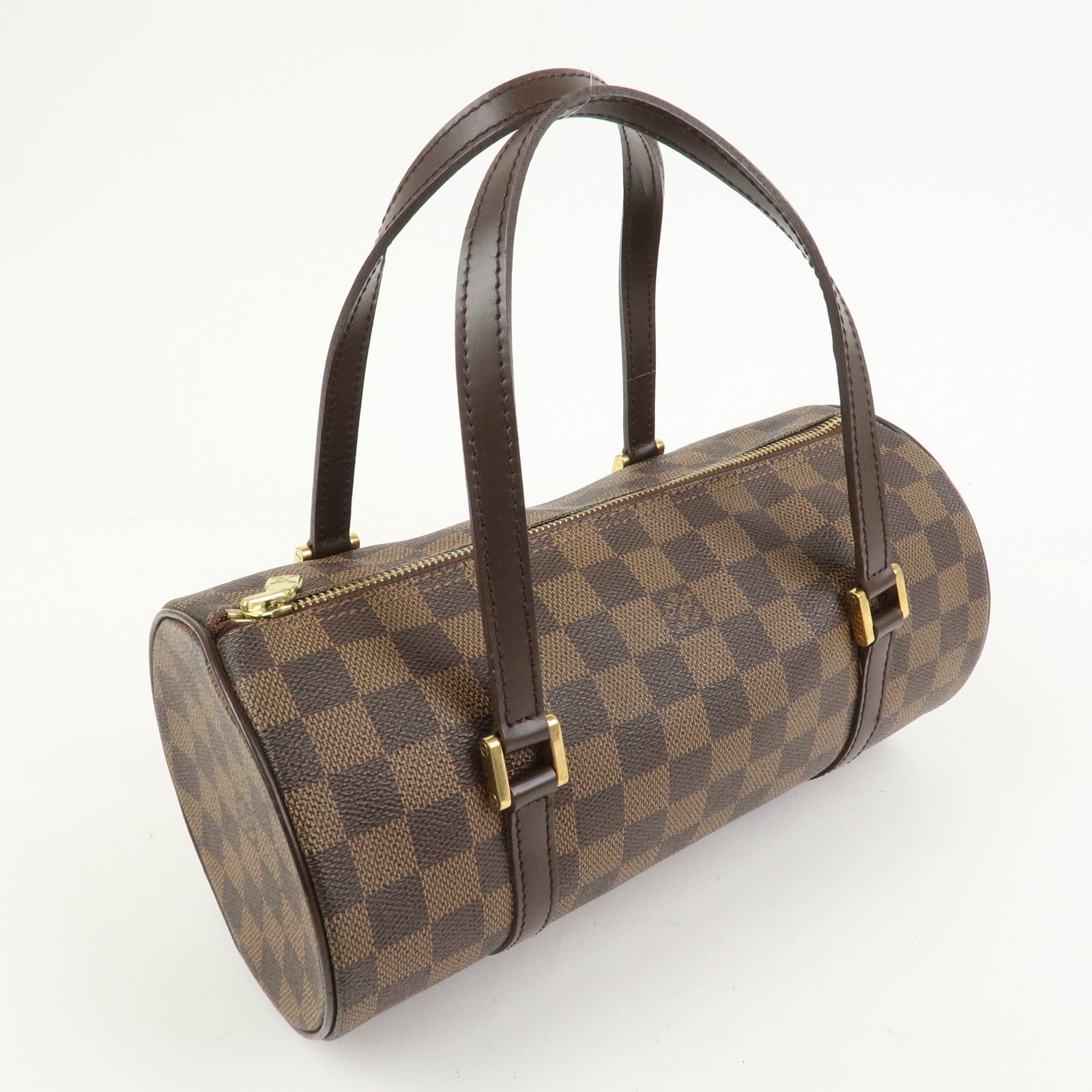 Louis Vuitton Damier Ebene Papillon 26 Hand Bag Brown N51304