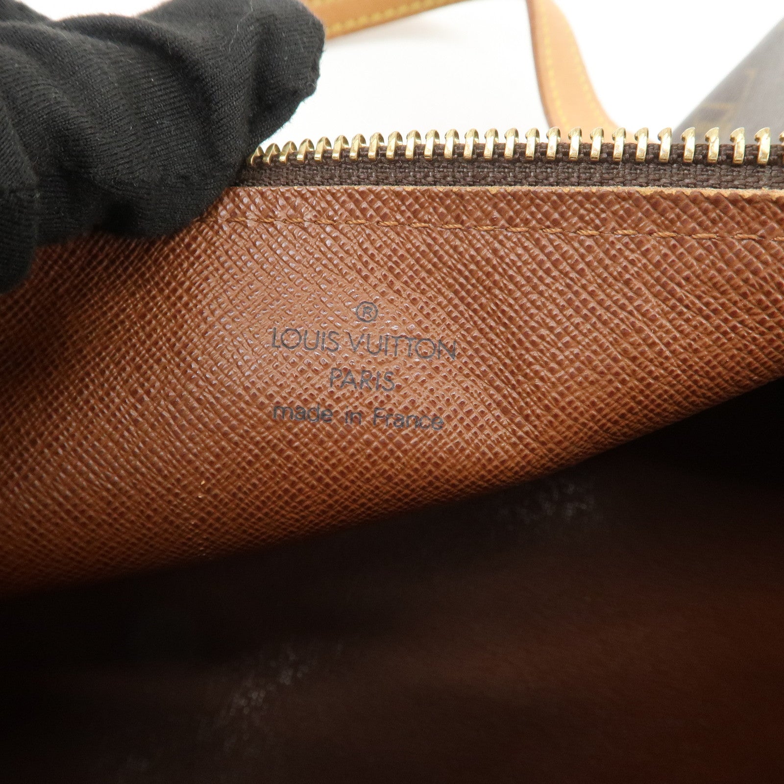 Louis Vuitton Monogram Papillon 30 Hand Bag Brown M51385