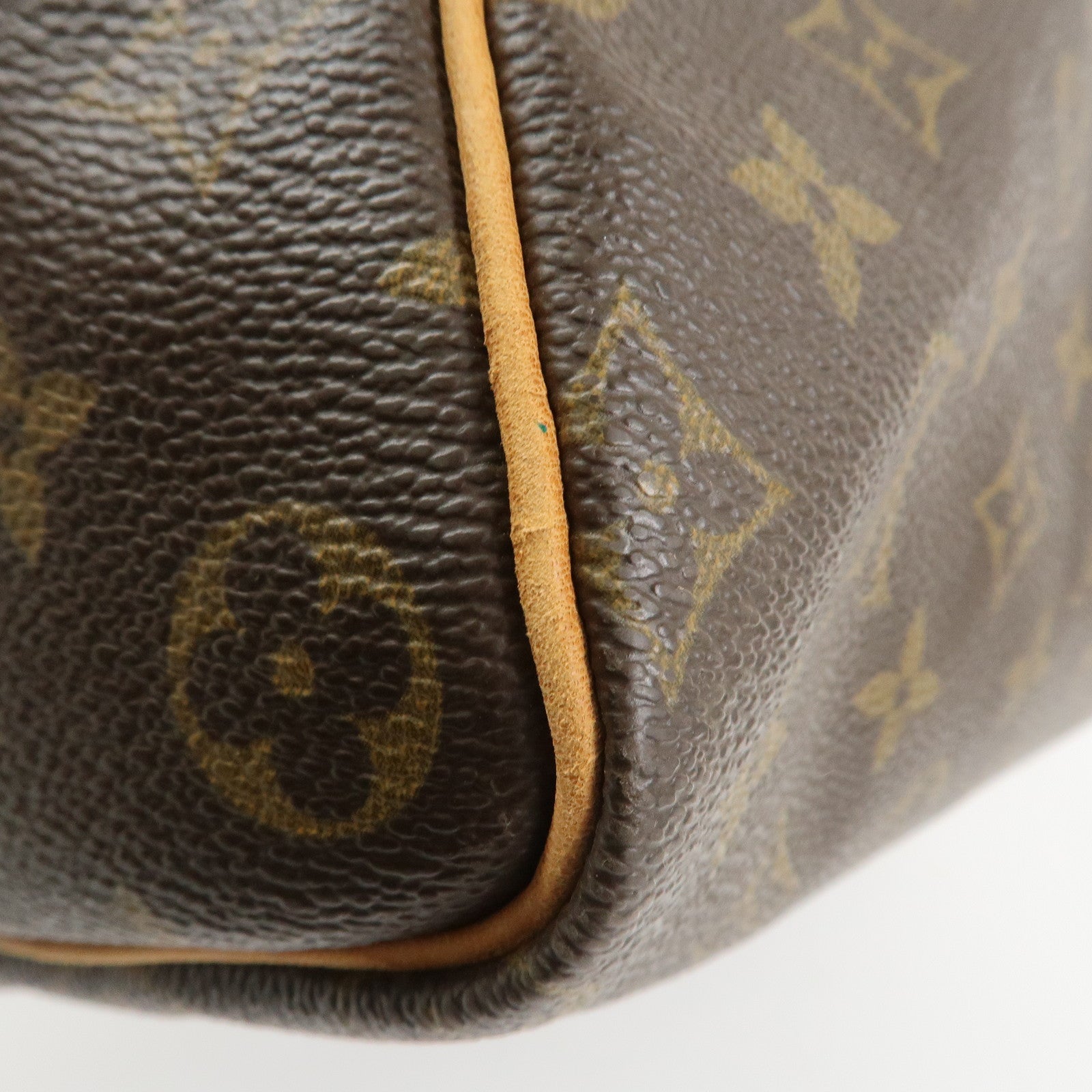 Louis Vuitton Monogram Speedy 40 Hand Bag Boston Bag Brown M41522