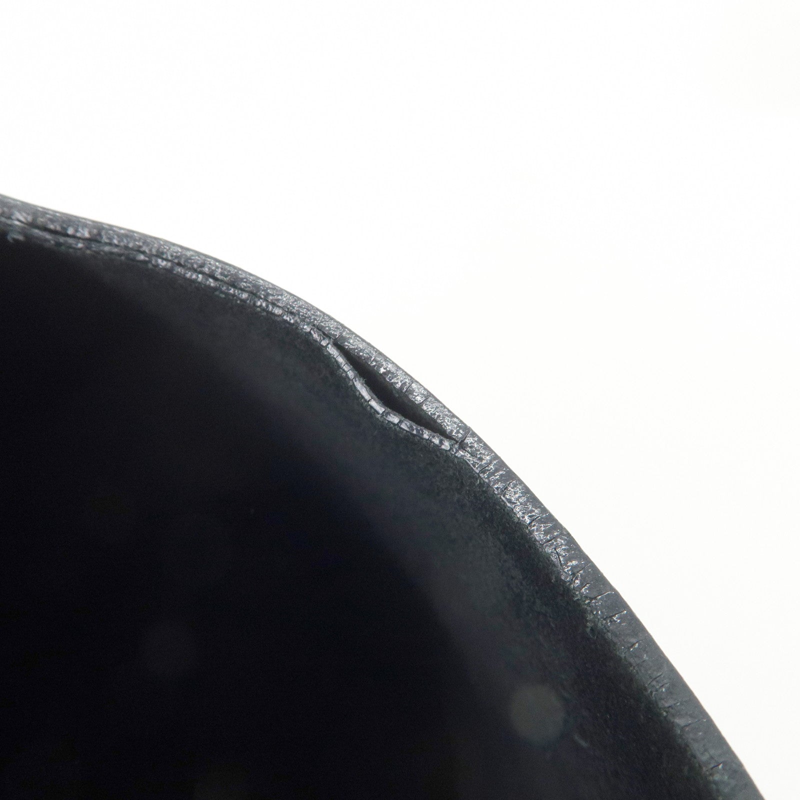 GUCCI Bamboo Leather Shoulder Bag Hand Bag Black Gold