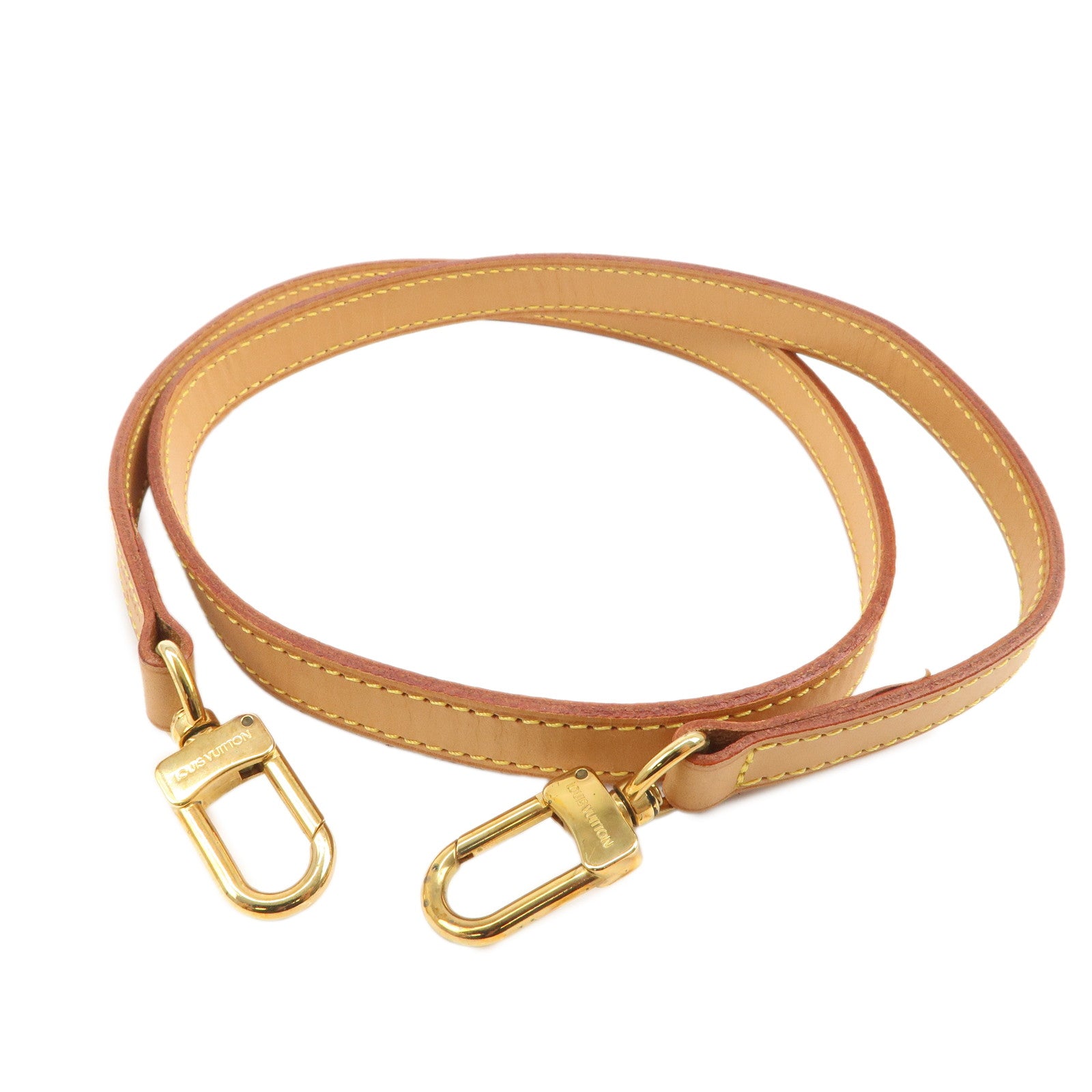 Louis Vuitton Nume Leather Shoulder Strap 100cm 1.6cm Natural