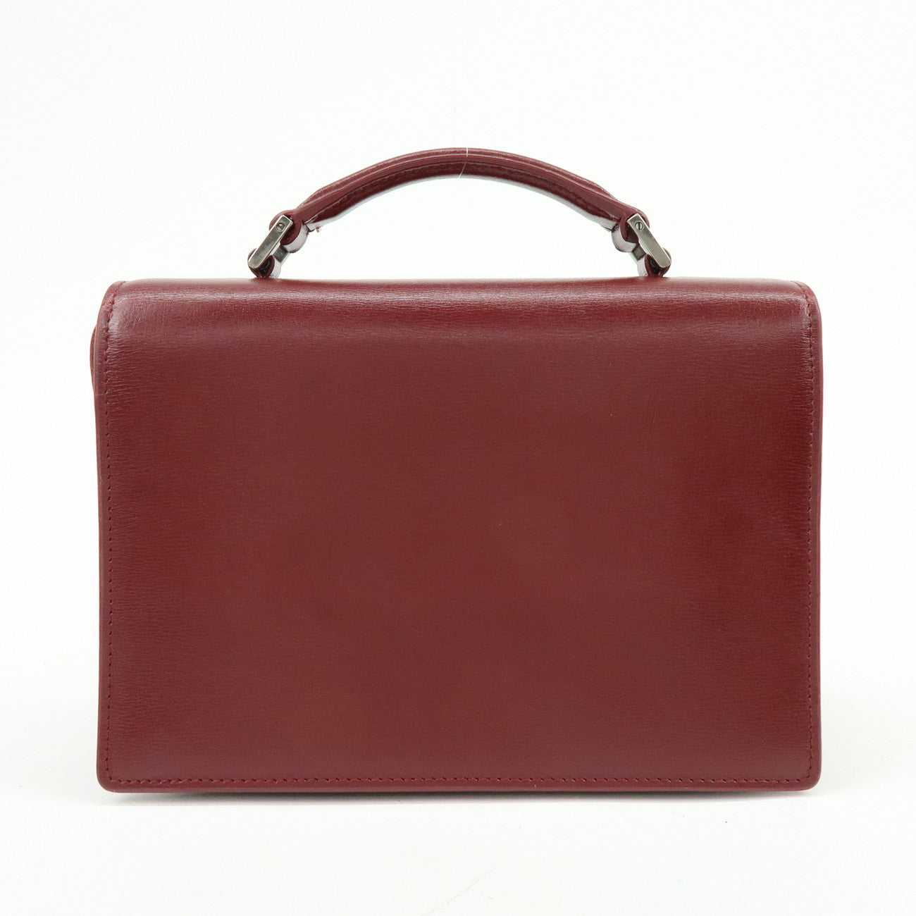SAINT LAURENT PARIS Bellechasse Leather 2Way Bag Hand Bag 482051