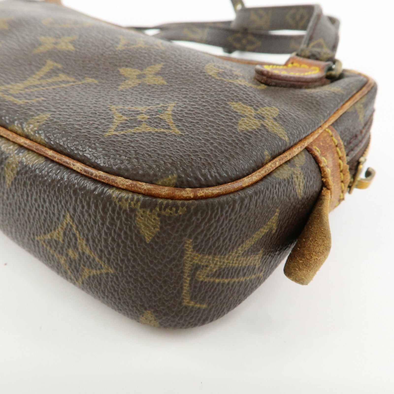 Louis Vuitton Monogram Pochette Marly Bandouliere Bag Brown M51828