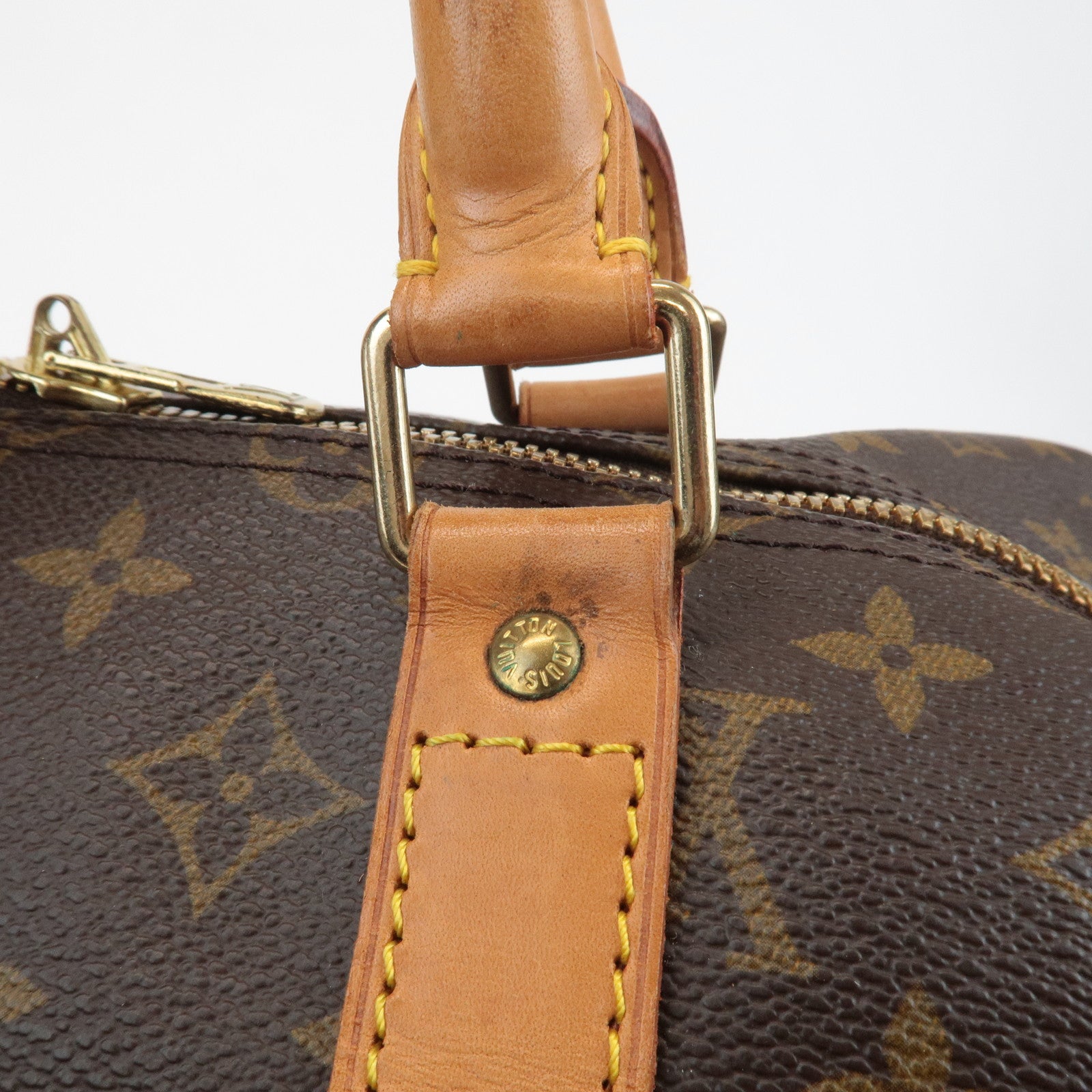 Louis Vuitton Monogram Keep All 55 Boston Bag Travel Bag M41424 Used