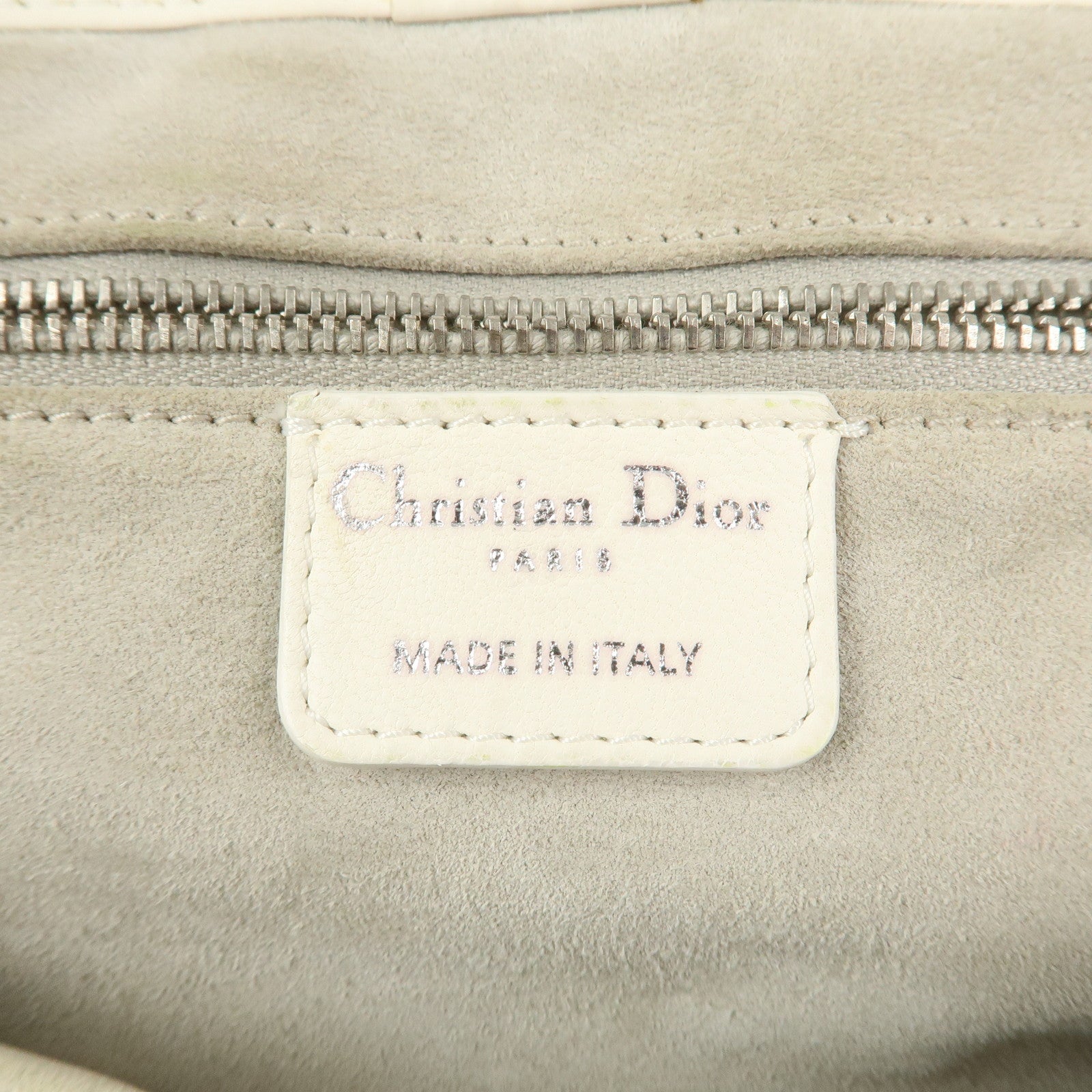 Christian Dior Jazz Club Logo Leather Hand Bag Chain Shoulder Bag