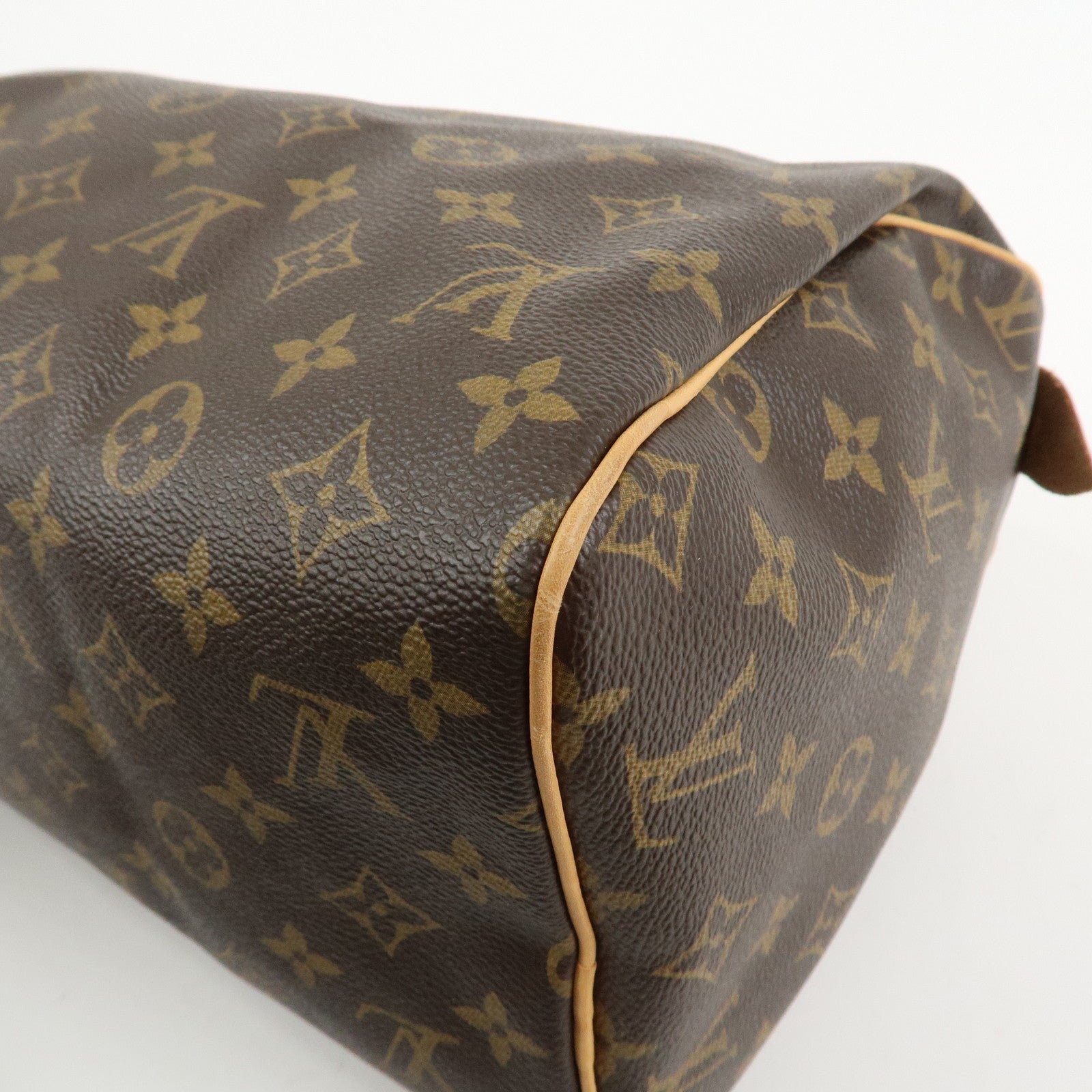Louis Vuitton Monogram Speedy 30 Boston Bag Hand Bag Brown M41526