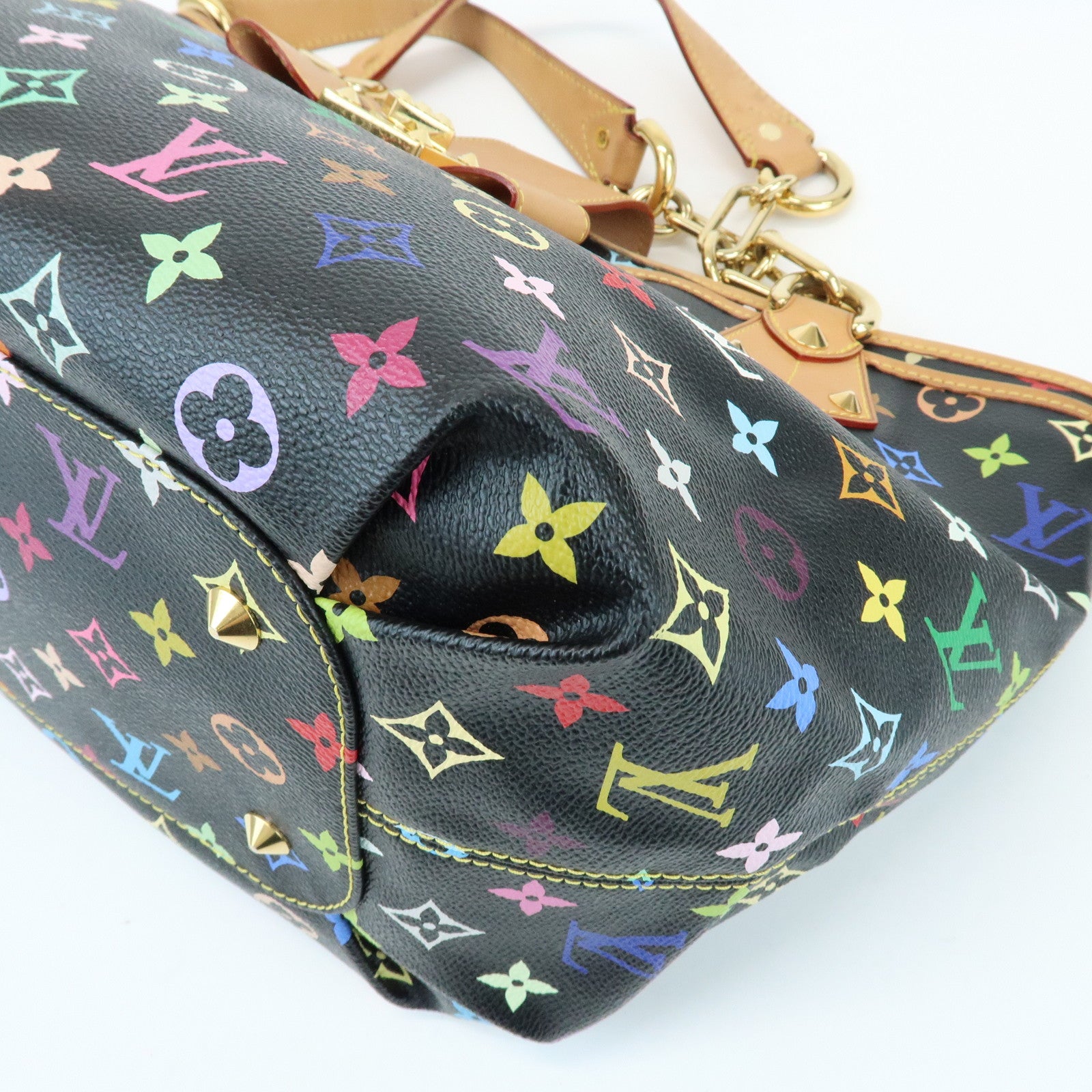 Louis Vuitton Monogram Multicolor Annie MM Shoulder Bag Noir M40308