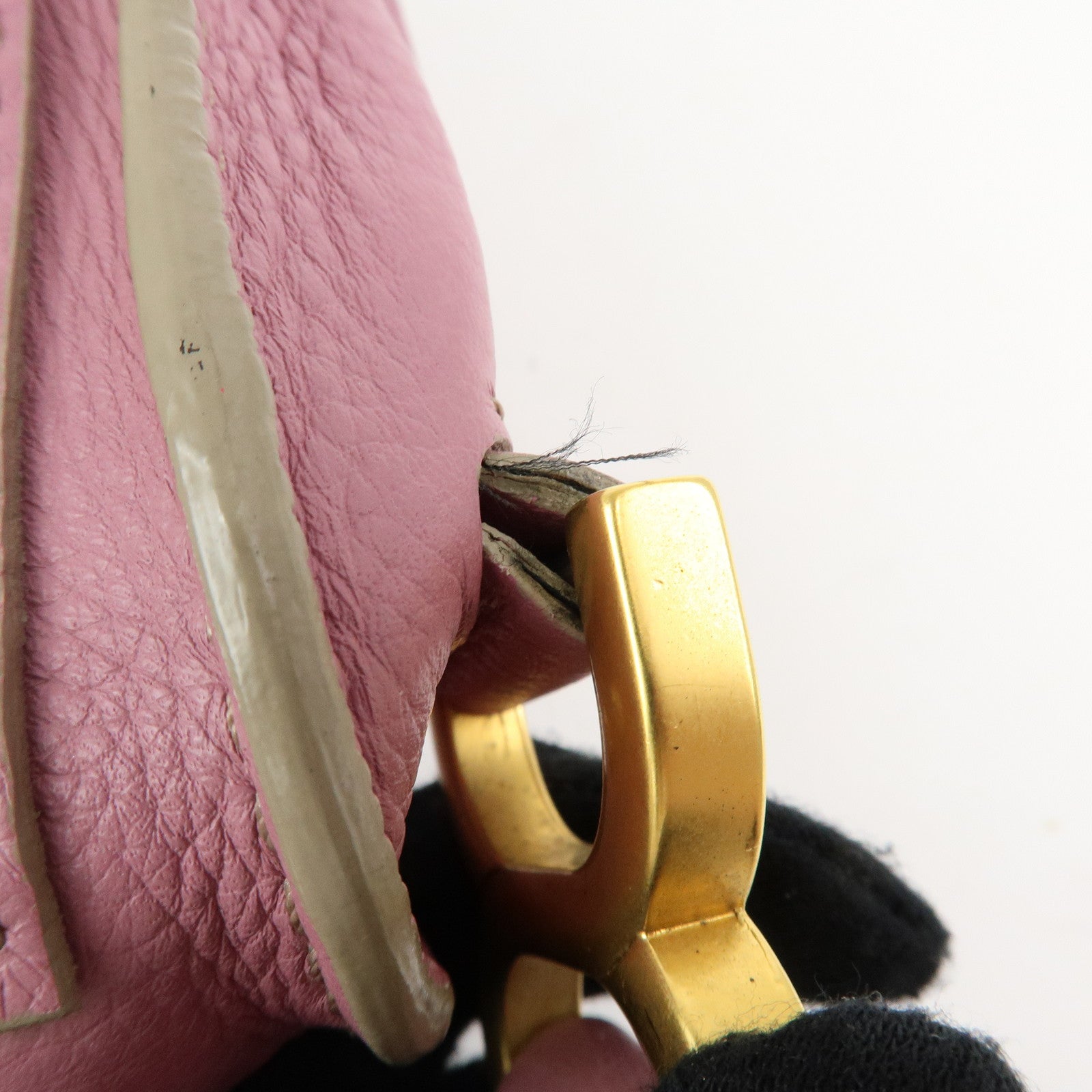 Chloe Marcie Leather Shoulder Bag Crossbody Bag Purple