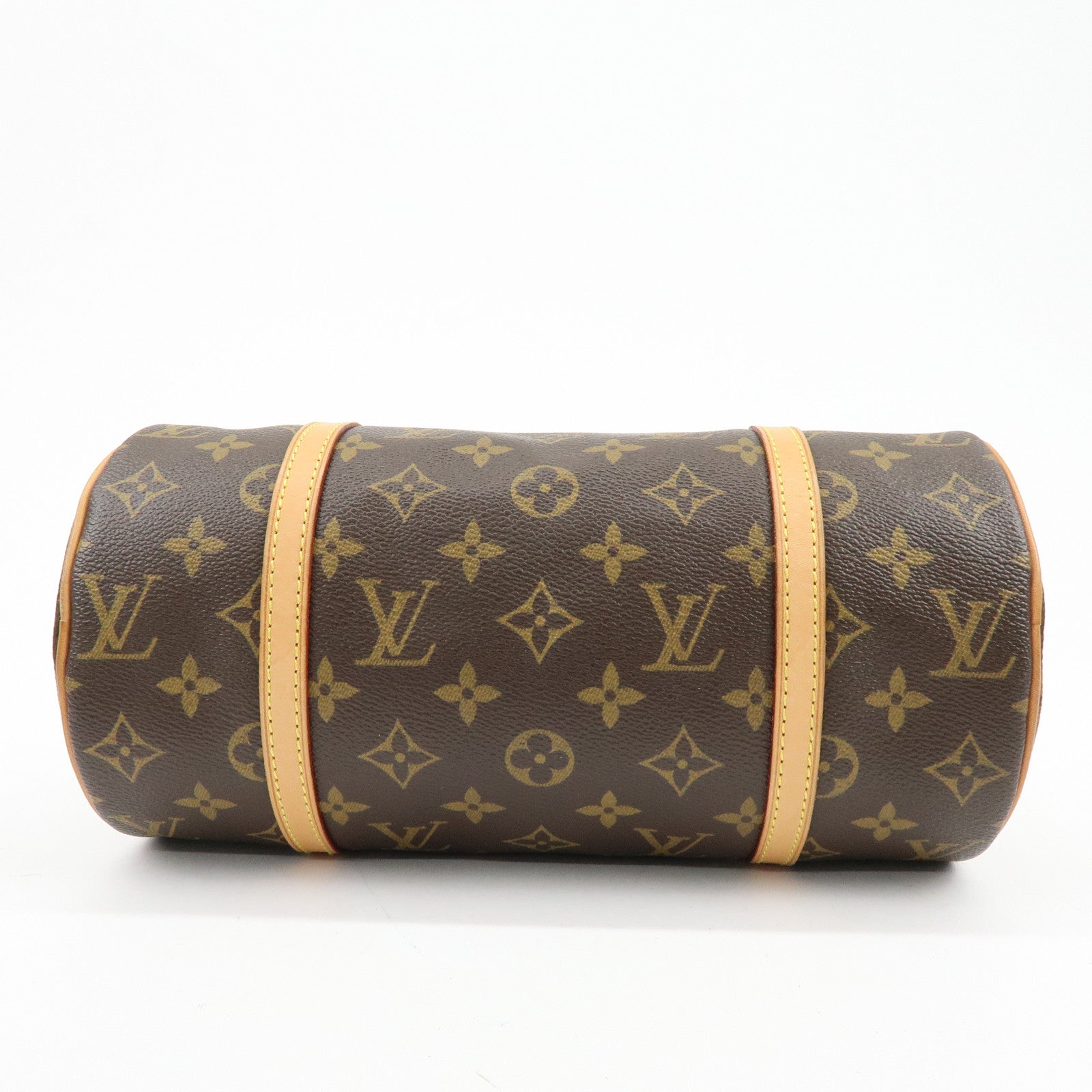 Louis Vuitton Monogram Papillon 26 Hand Bag Brown M51386