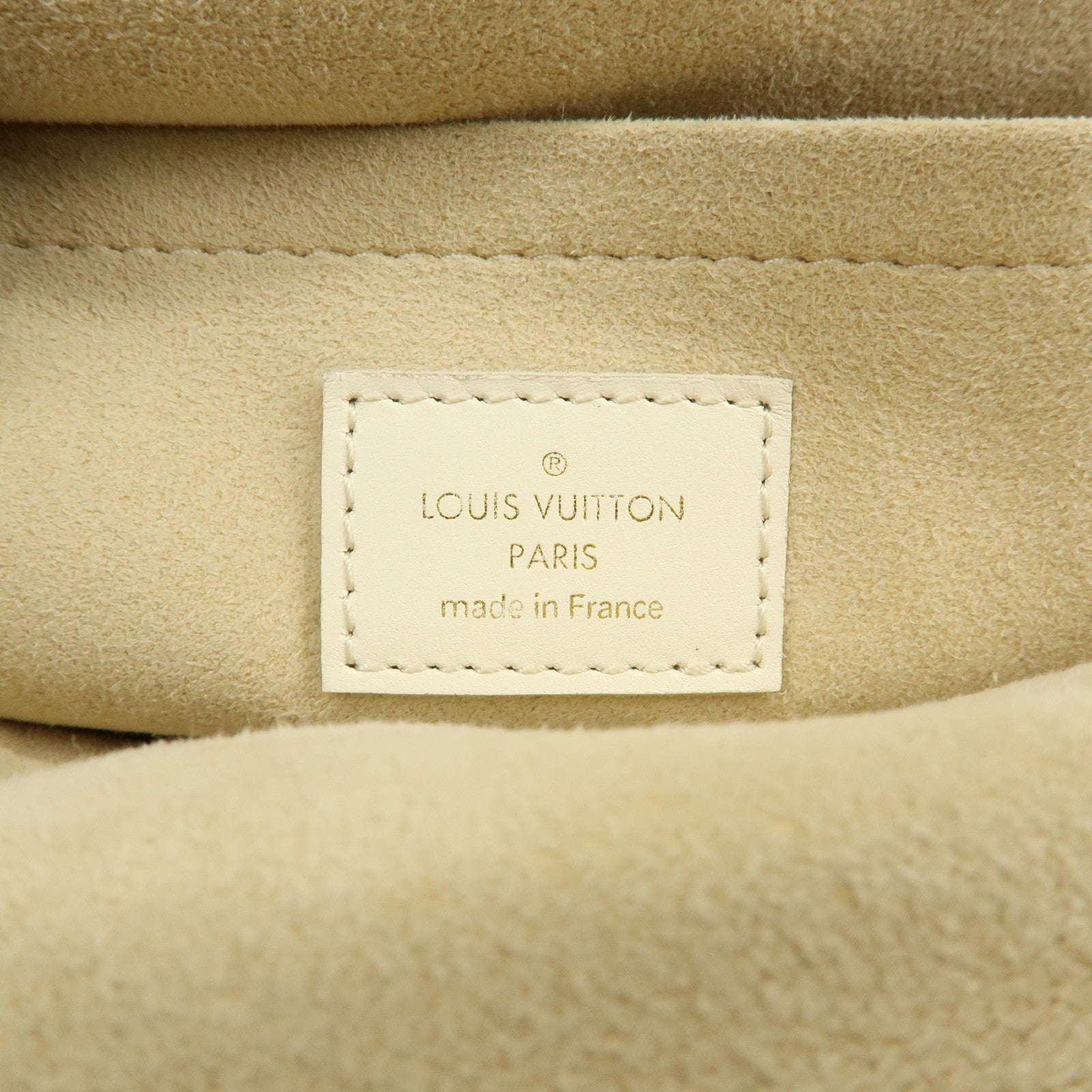 Louis Vuitton Monogram Mini Lin Trapes PM Hand Bag Rose M40062