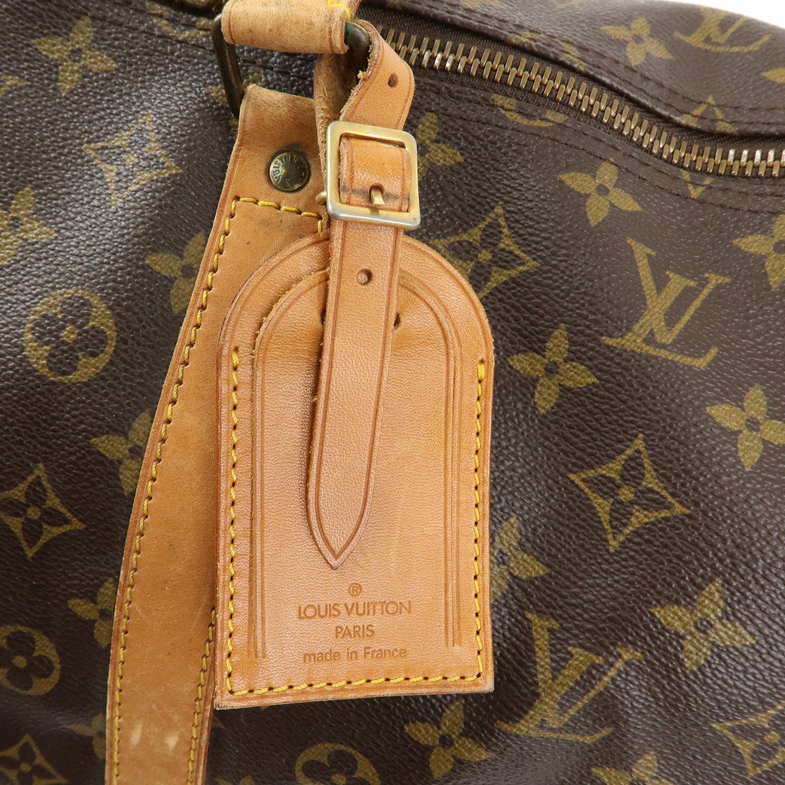 Louis Vuitton Monogram Keep All Bandouliere 60 Boston Bag M41412