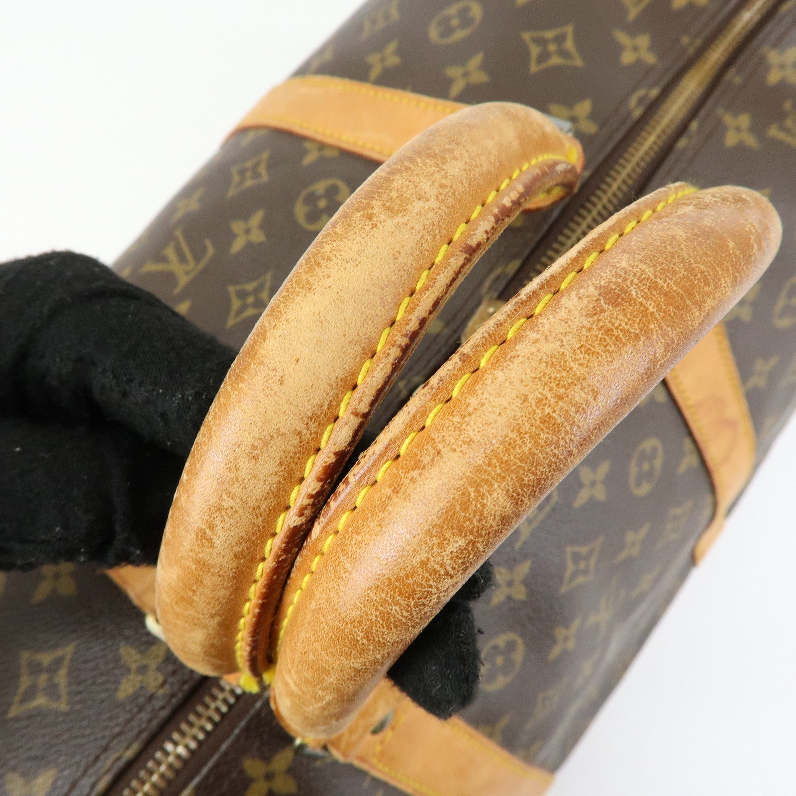 Louis Vuitton Monogram Keep All Bandouliere 60 Boston Bag M41412