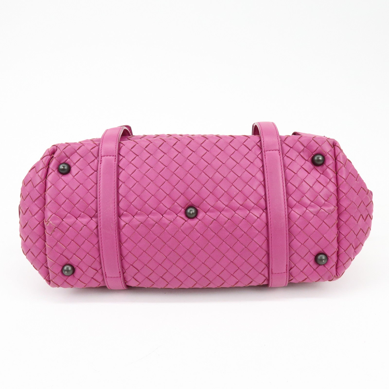 BOTTEGA VENETA Montaigne Lamb Skin Shoulder Bag Purple 272801