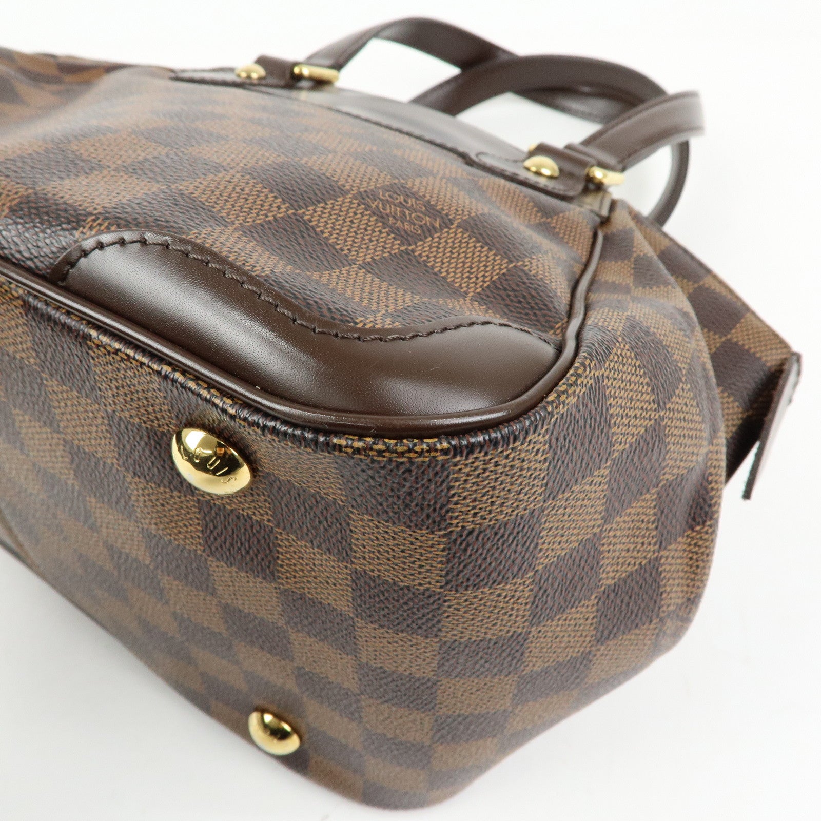 Louis Vuitton Damier Verona PM Hand Bag Damier Ebene N41117