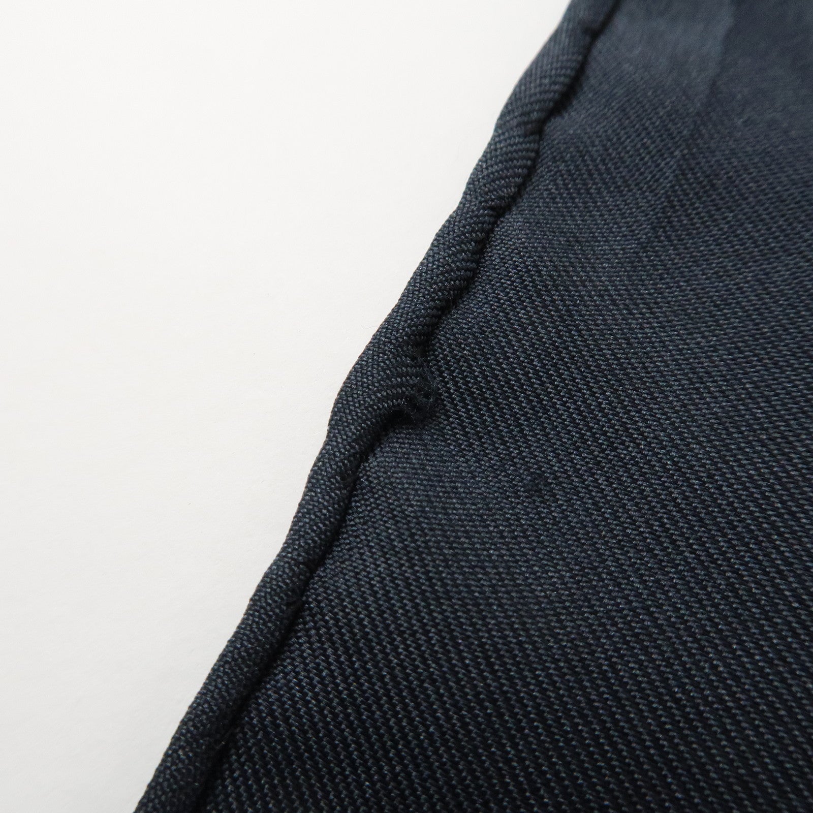 HERMES Carre90 Silk 100% Scarf Black Yellow Used