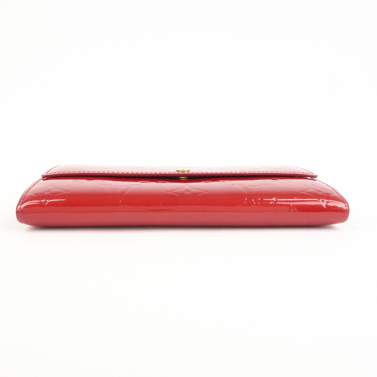 Louis Vuitton Monogram Vernis Leather Wallet Pomme d'Amour M93530 Used