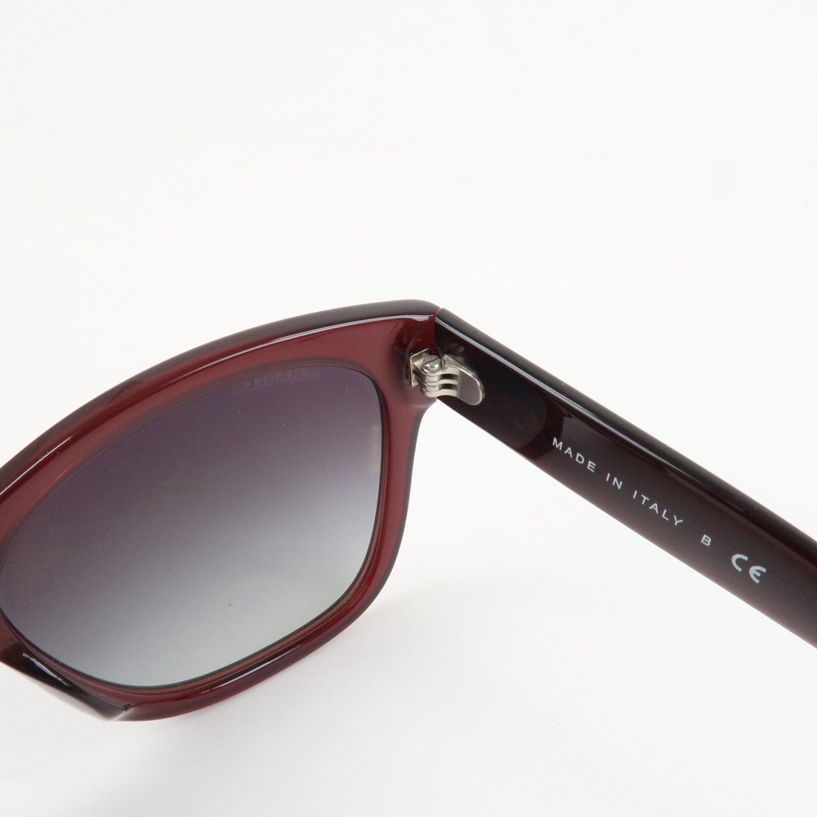 CHANEL Side COCO Mark Sunglasses ｃ.539S6 56□17 140 3N Brown 5380-A