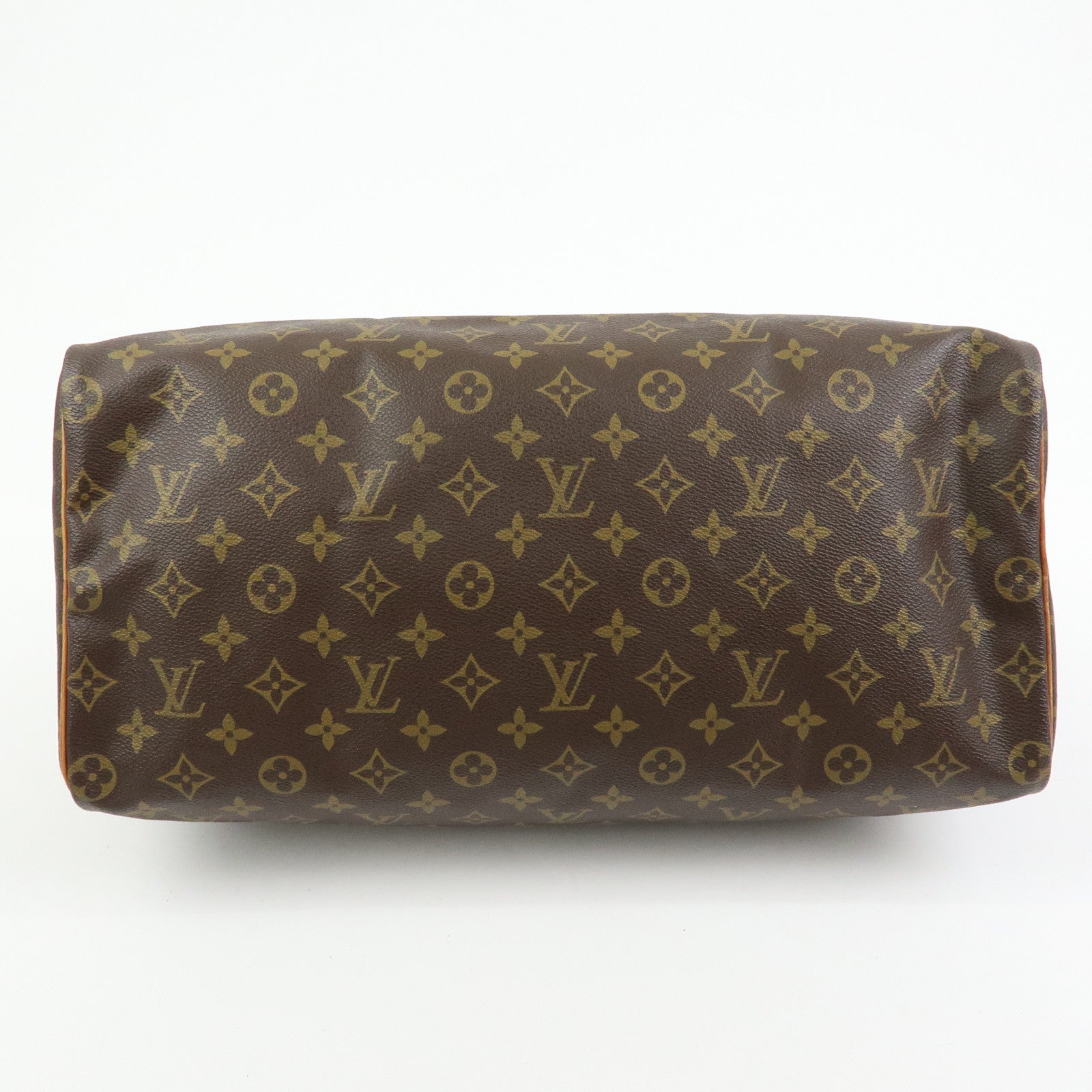 Louis Vuitton Monogram Speedy 40 Hand Bag Boston Bag Brown M41522