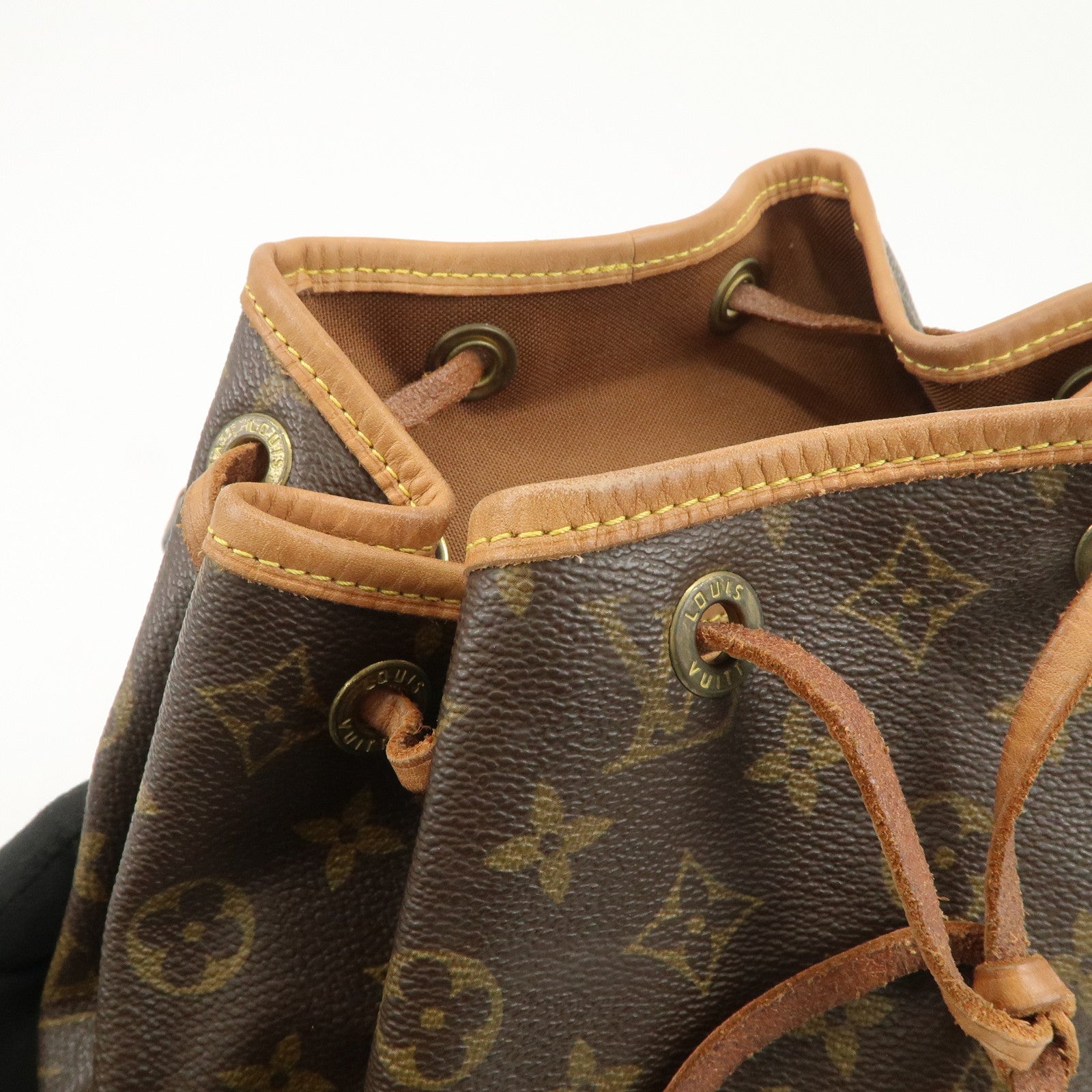 Louis Vuitton Monogram Montsouris MM Backpack Brown M51136
