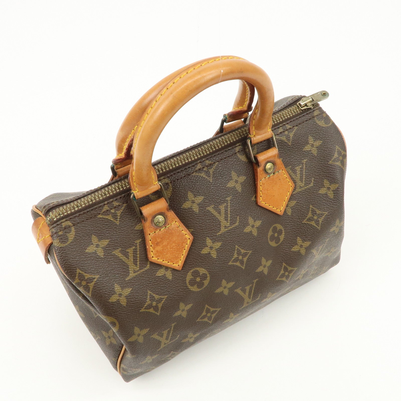 Louis Vuitton Monogram Canvas Speedy 25 Boston Bag Hand Bag M41528