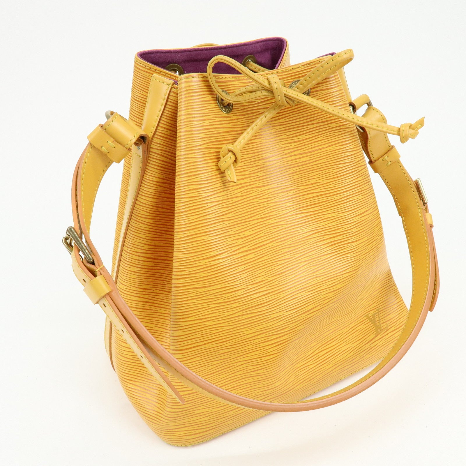 Louis Vuitton Epi Petit Noe Shoulder Bag Tassili Yellow M44109