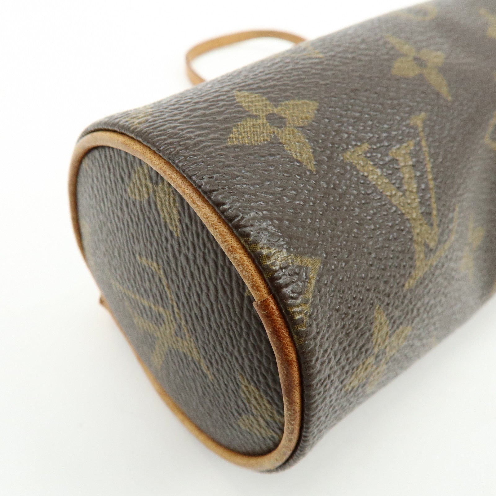 Louis Vuitton Monogram Mini Pouch for Papillon Bag Brown