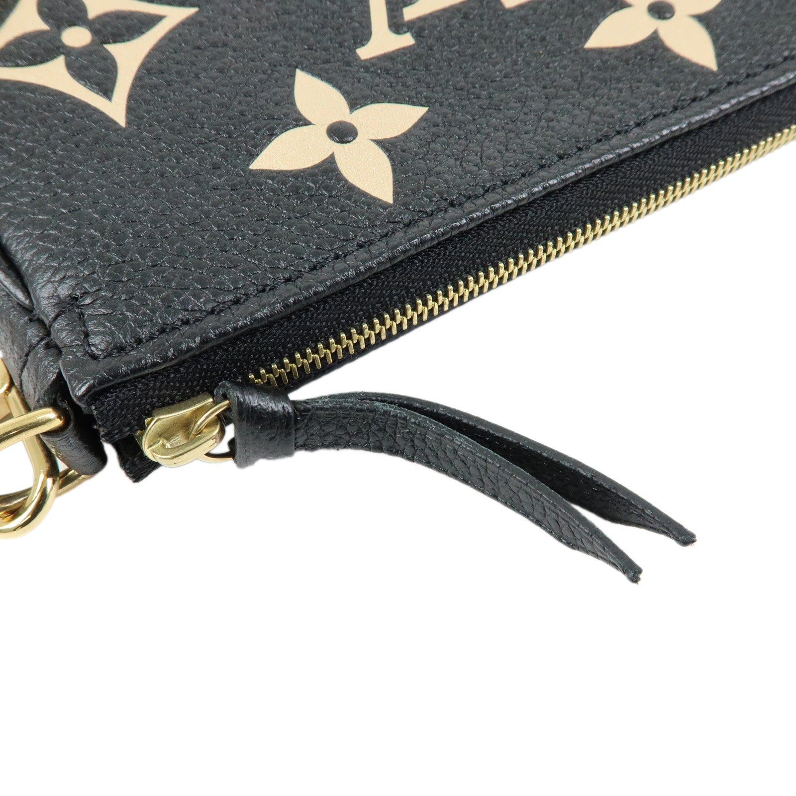 Louis Vuitton Bi-Color Monogram Empreinte Mini Pochette Accessoires