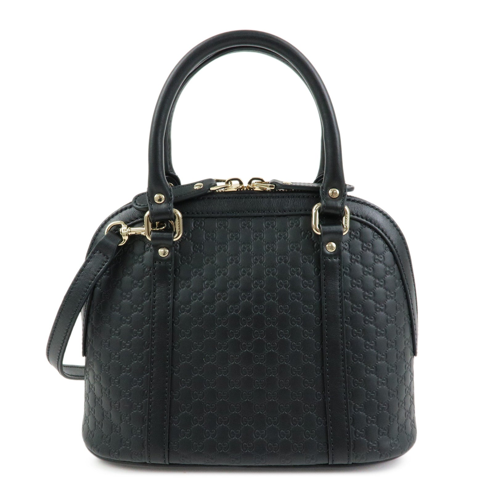 GUCCI Micro Guccissima Leather 2Way Hand Bag Shoulder Bag 449654