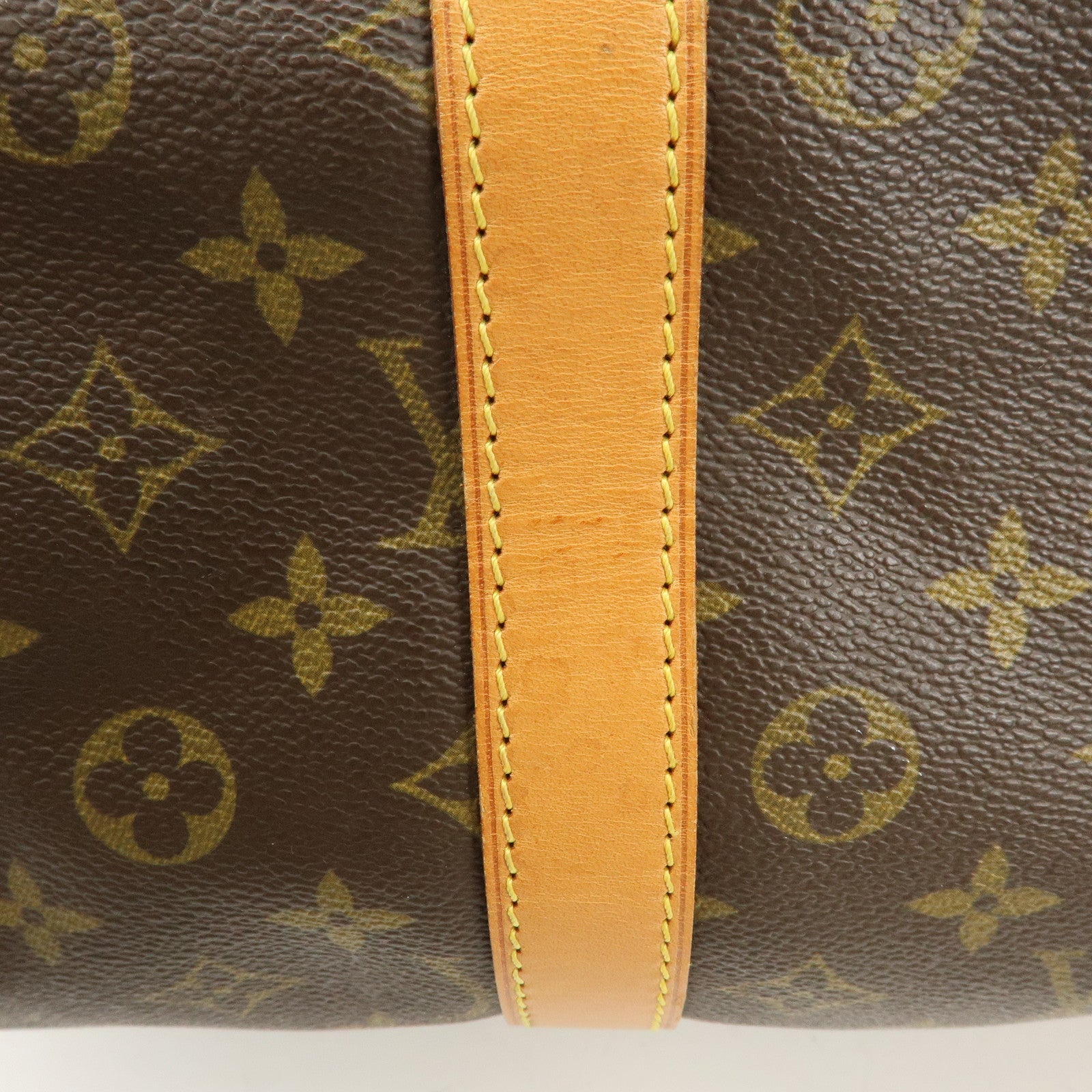 Louis Vuitton Monogram Keep All Bandouliere 55 Boston Bag M41414