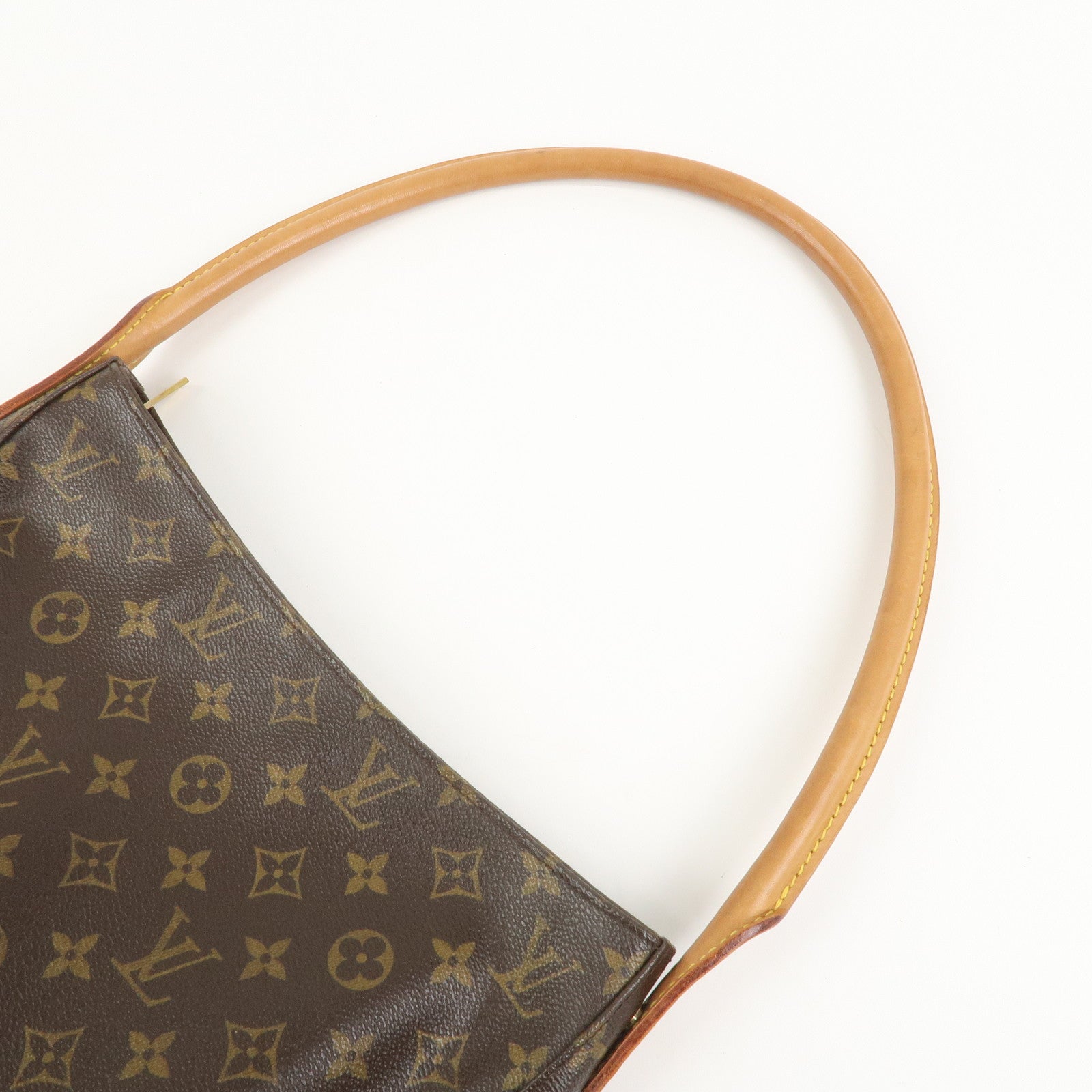 Louis Vuitton Monogram Looping GM Shoulder Bag Brown M51145