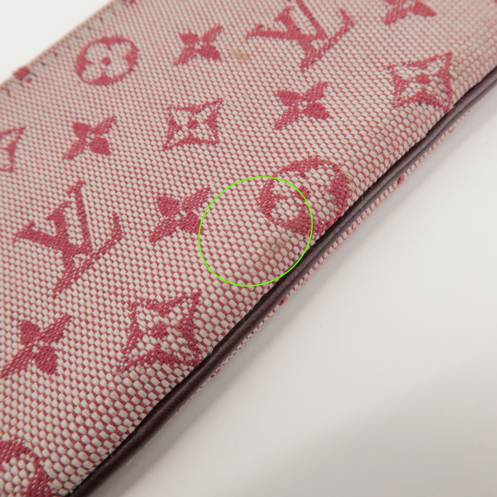 Louis Vuitton Monogram Mini Pochette Cles Coin Case Cerise M92238