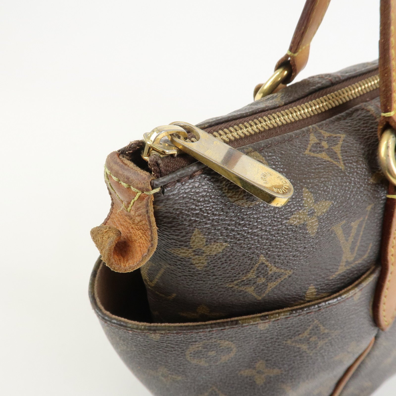 Louis Vuitton Monogram Totally PM Shoulder Bag Brown M56688