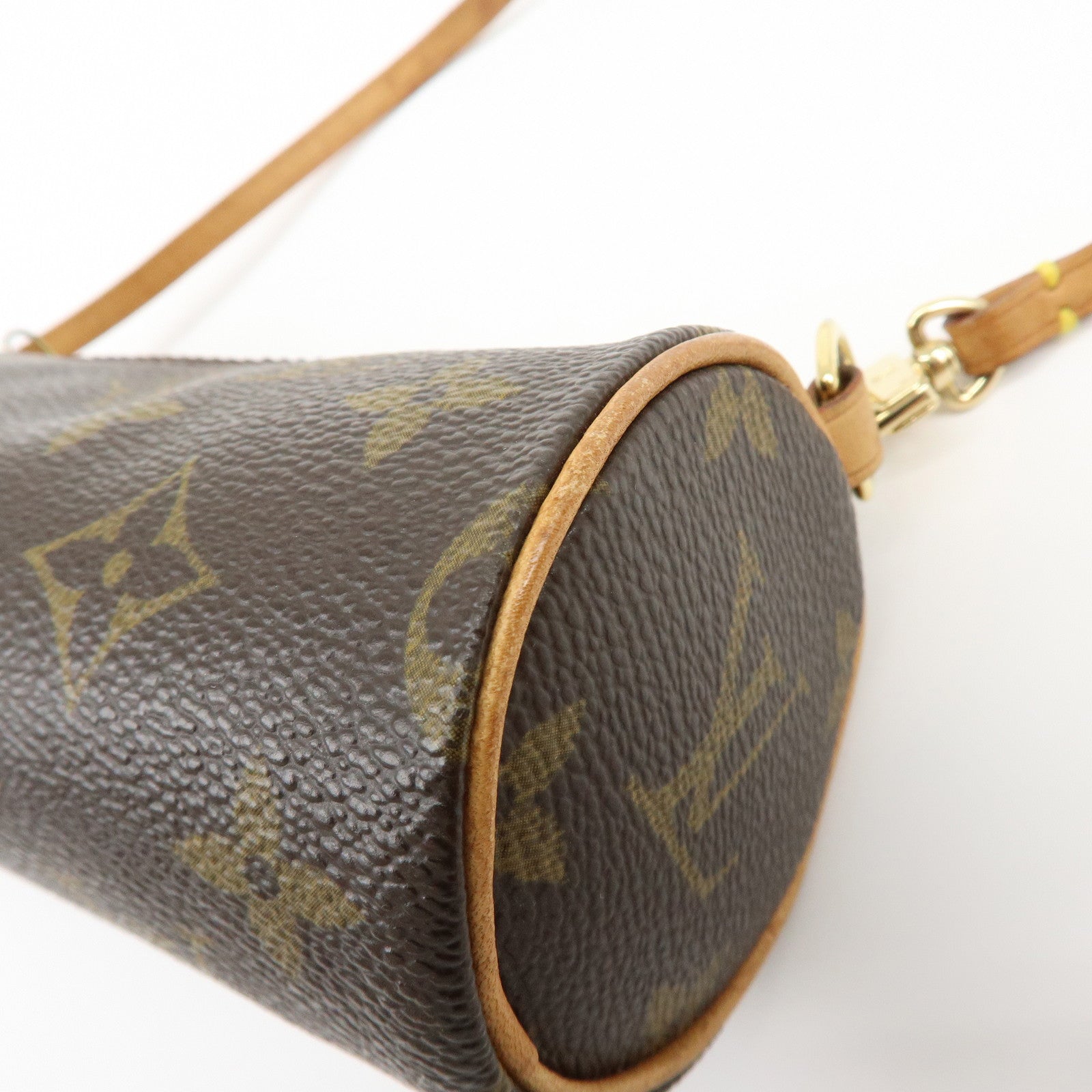 Louis Vuitton Monogram Mini Pouch for Papillon Bag Brown