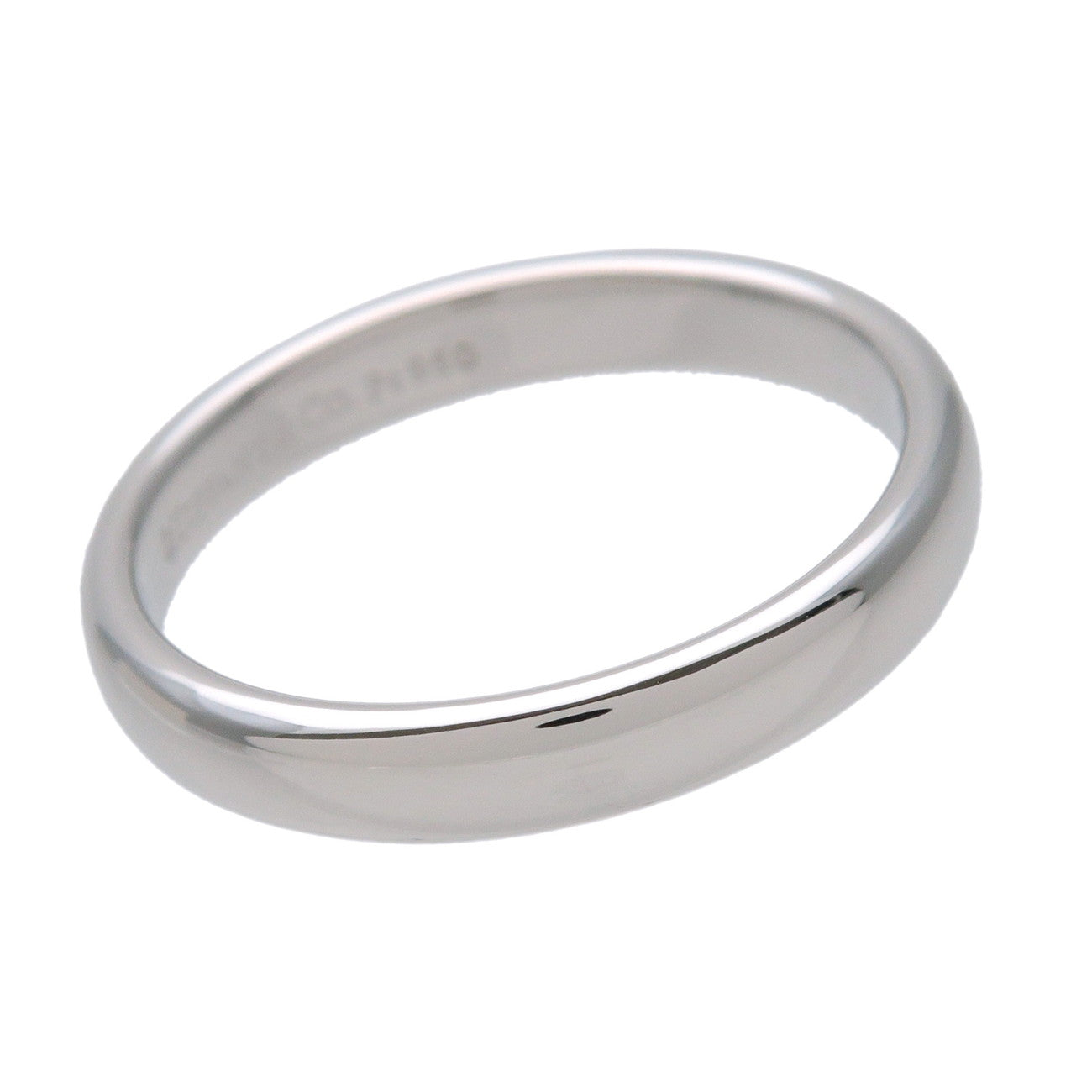 Tiffany & Co Forever Wedding Classic Band Ring PT950 Platinum US5.5